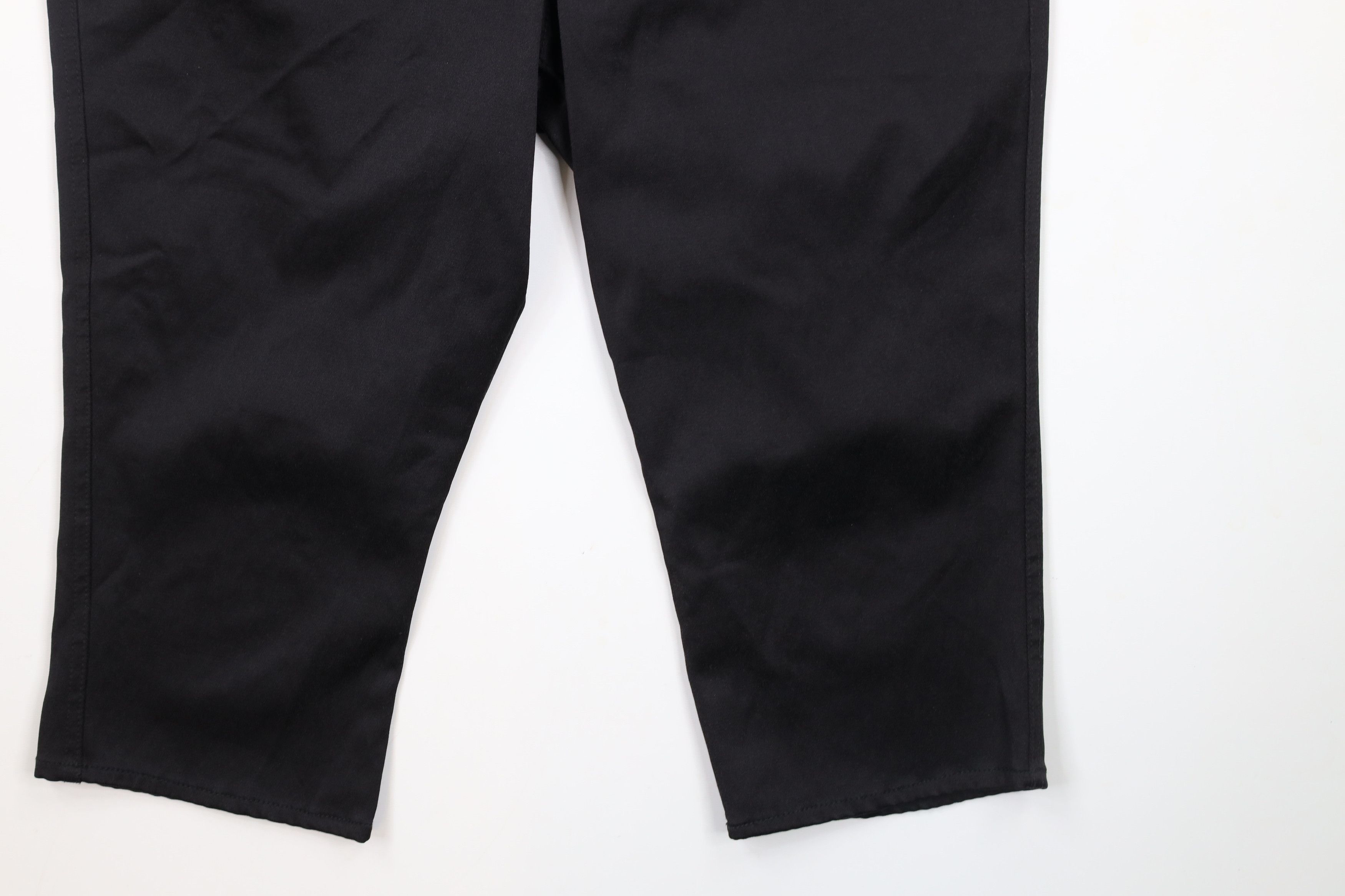 Vintage Vintage 90s Tripp NYC Skull Goth Capris Shorts Black Size 34" / US 12 / IT 48 - 4 Thumbnail