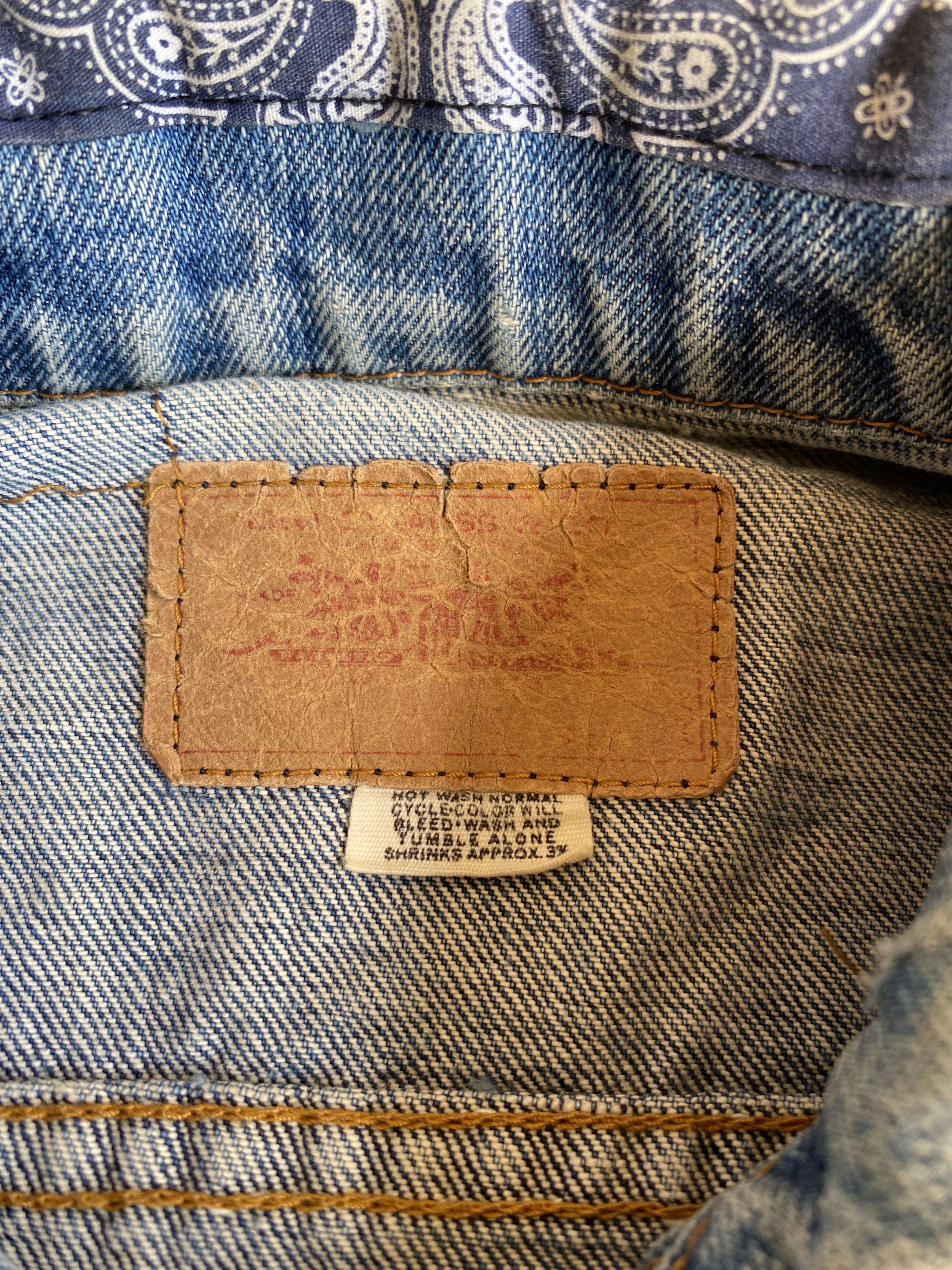 Levi's 70s Levis small e denim jacket Size US S / EU 44-46 / 1 - 4 Thumbnail