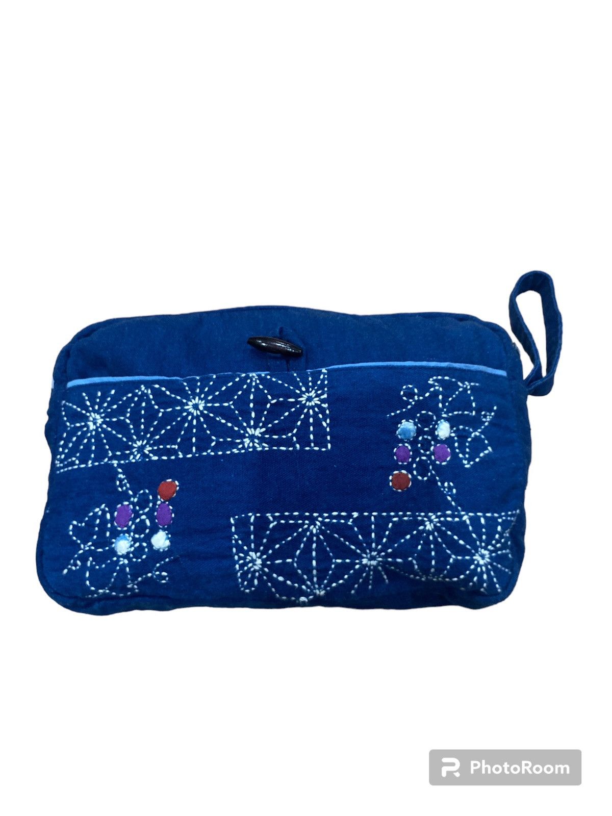 Japanese Brand × Kapital Japanese Shashiko indigo blue Japan clutch bag Size ONE SIZE - 1 Thumbnail