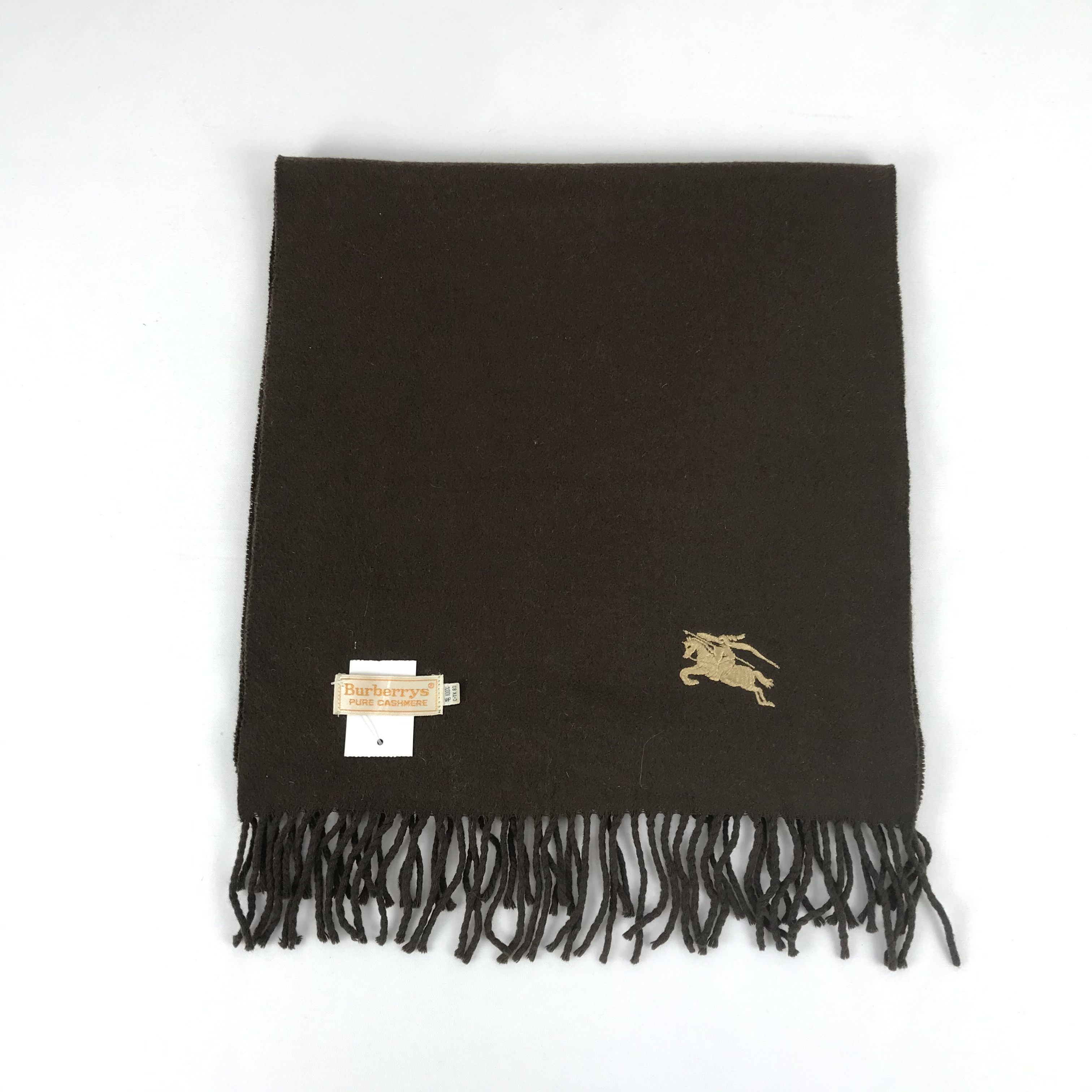 Burberry Vintage Burberry Scarf Wool Muffler Fringe Winter Scarves . Size ONE SIZE - 2 Thumbnail
