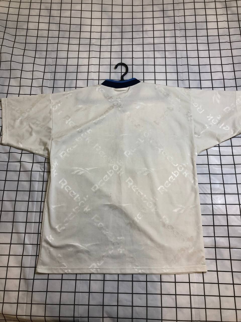 Reebok Vintage Reebok Soccer Football Jersey 90s Mens XL White Size US XL / EU 56 / 4 - 18 Thumbnail