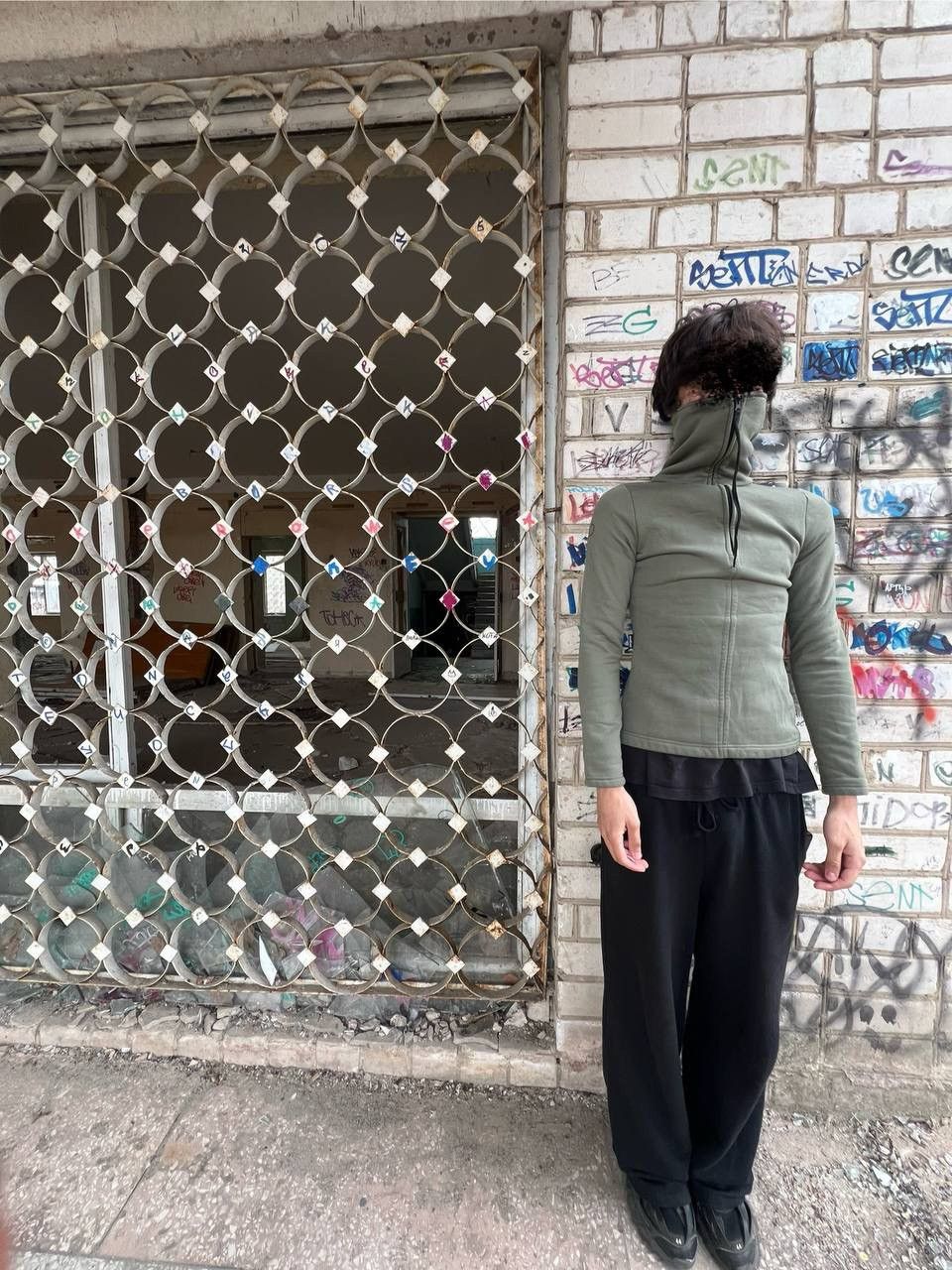 If Six Was Nine × Vintage Vintage Y2K Zergatik Archival Long Collar Opium Owens Style Size US S / EU 44-46 / 1 - 4 Thumbnail