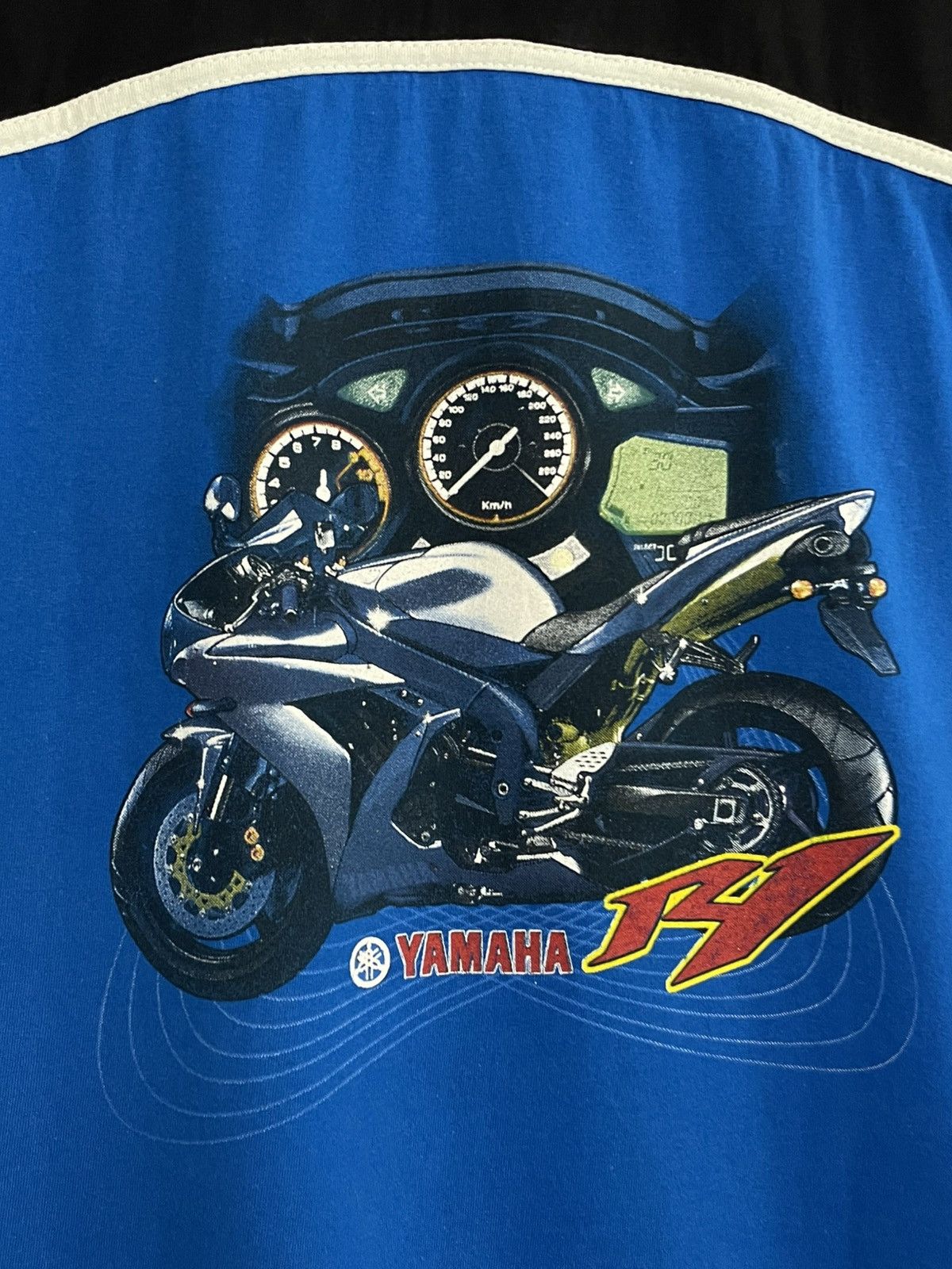 Vintage Crazy Vintage Yamaha R1 Red Bull Racing Subaru Tshirt 90s Size US L / EU 52-54 / 3 - 12 Thumbnail