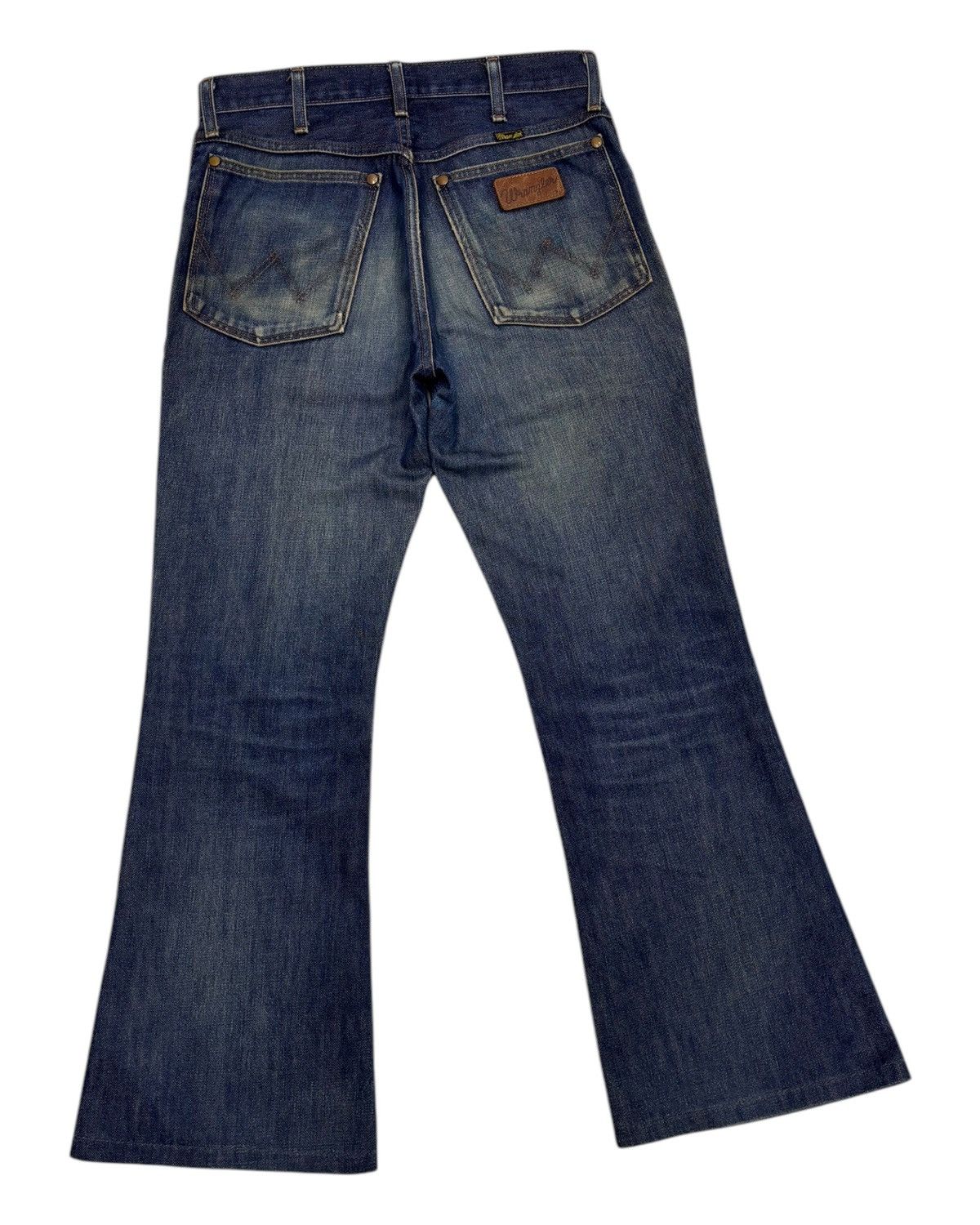 Japanese Brand × Wrangler FLARE JEANS WRANGLER BELL BOTTOM JEANS Size 29" - 4 Thumbnail