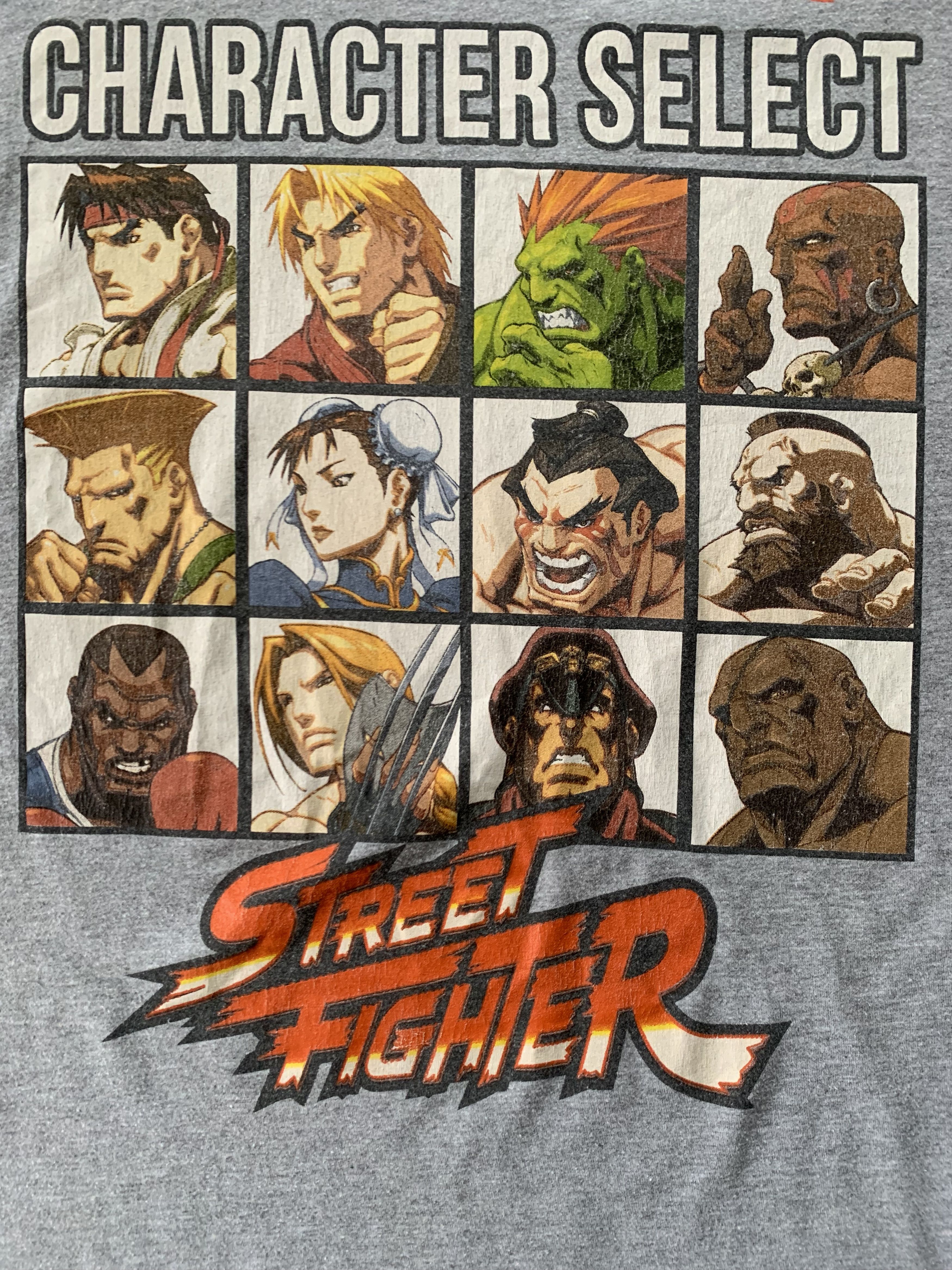 Nintendo × Street Fighter Street Fighter Character Select T Shirt Size US XXL / EU 58 / 5 - 6 Thumbnail