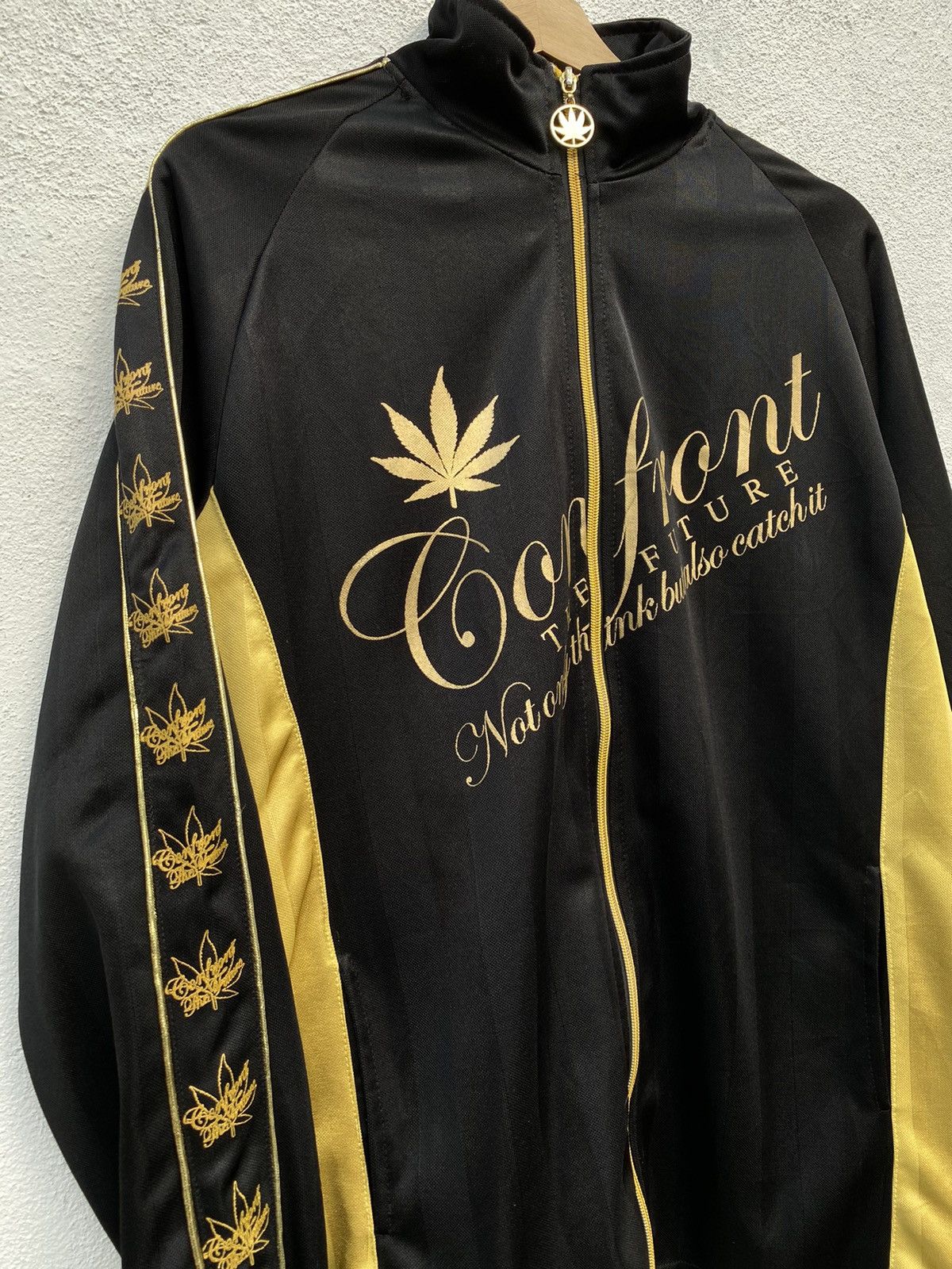 Japanese Brand × Other × Rap Tees Weed Sidetape Light Jacket Raptee Genji Size US L / EU 52-54 / 3 - 7 Thumbnail