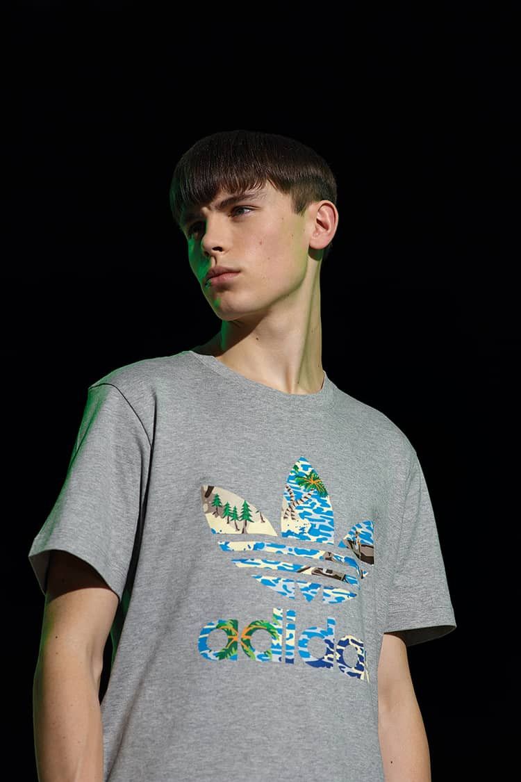 Adidas Rare Adidas Originals x Mark McNairy x Kazuki Kuraishi Tee Size US L / EU 52-54 / 3 - 1 Thumbnail
