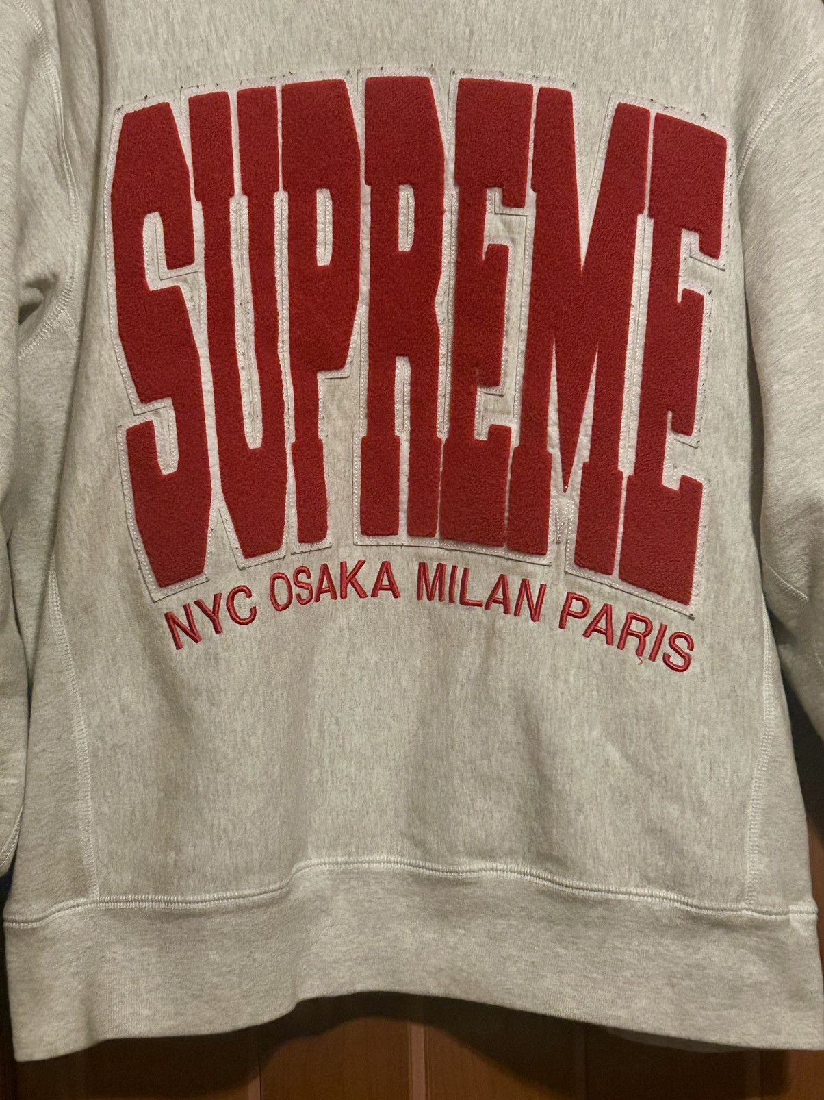 Supreme Supreme NYC Osaka Milan Paris sweatshirt Size US M / EU 48-50 / 2 - 2 Thumbnail