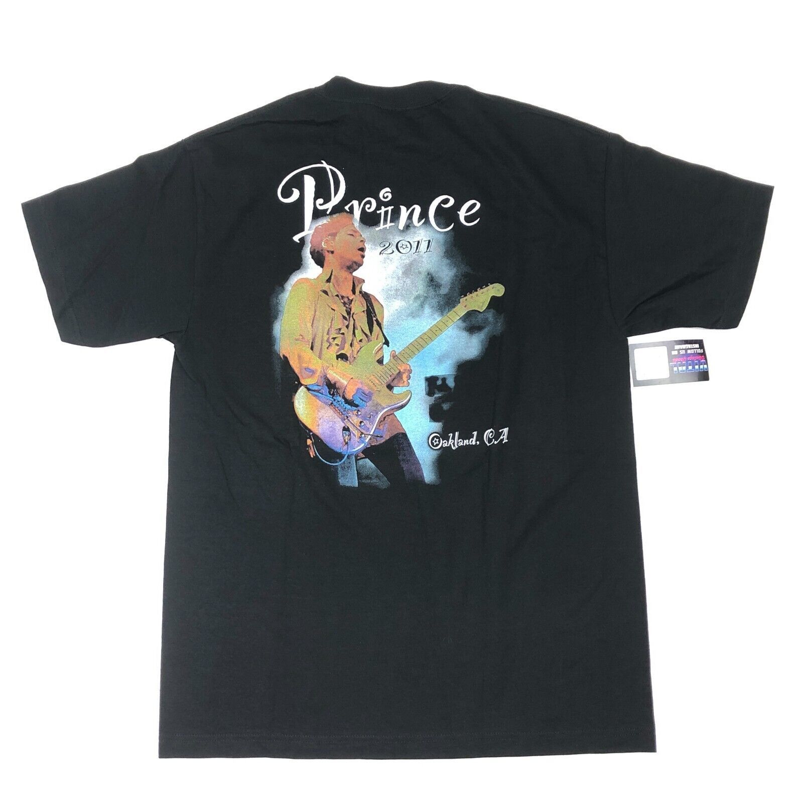 Prince × Vintage 2011 Prince Oakland Ca Concert Tour Music Merch Tee Large Size US L / EU 52-54 / 3 - 4 Thumbnail