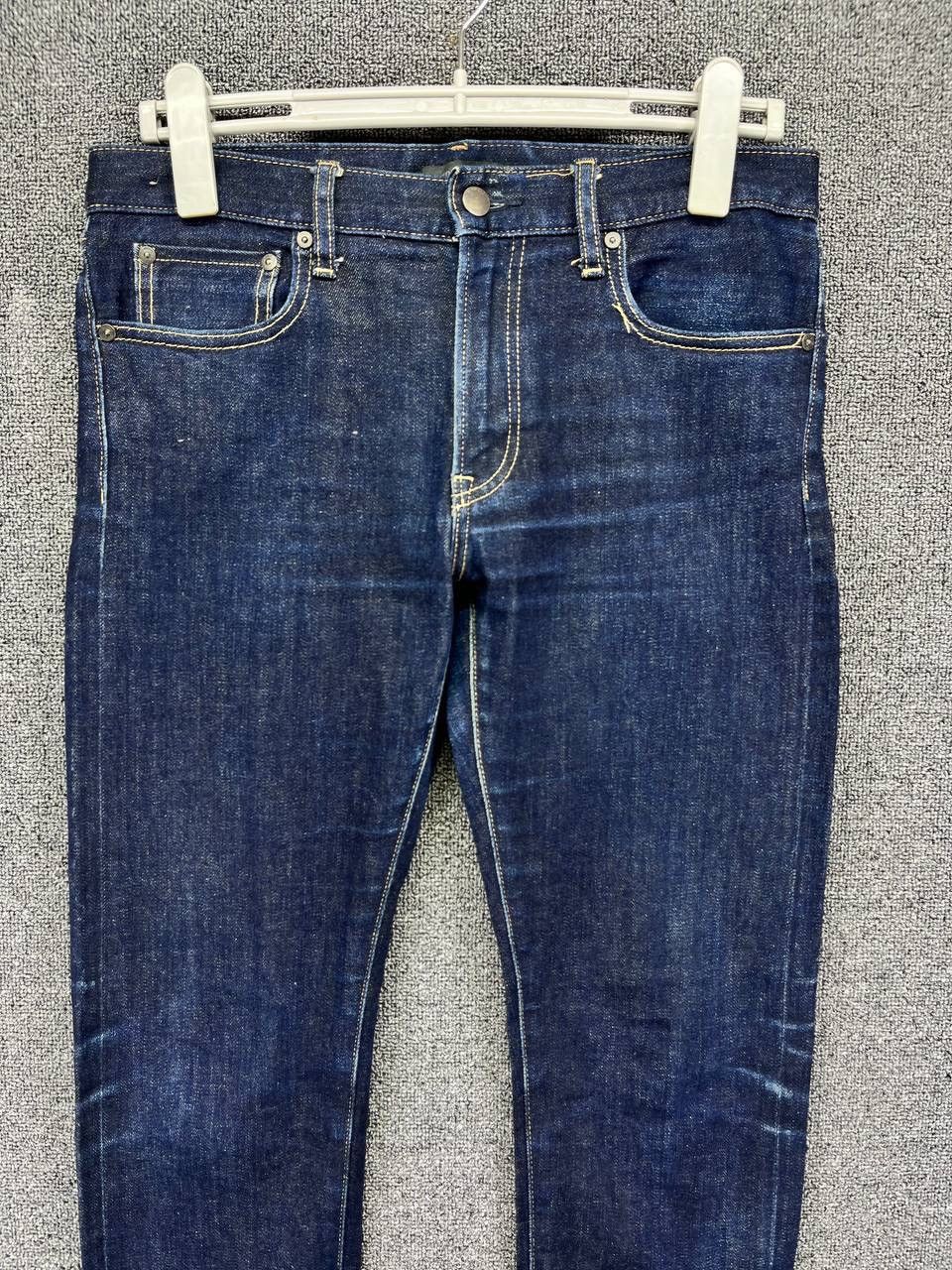 Uniqlo Vintage Uniqlo Selvedge Redline Slim Jeans Denim Pants Size US 31 - 2 Thumbnail