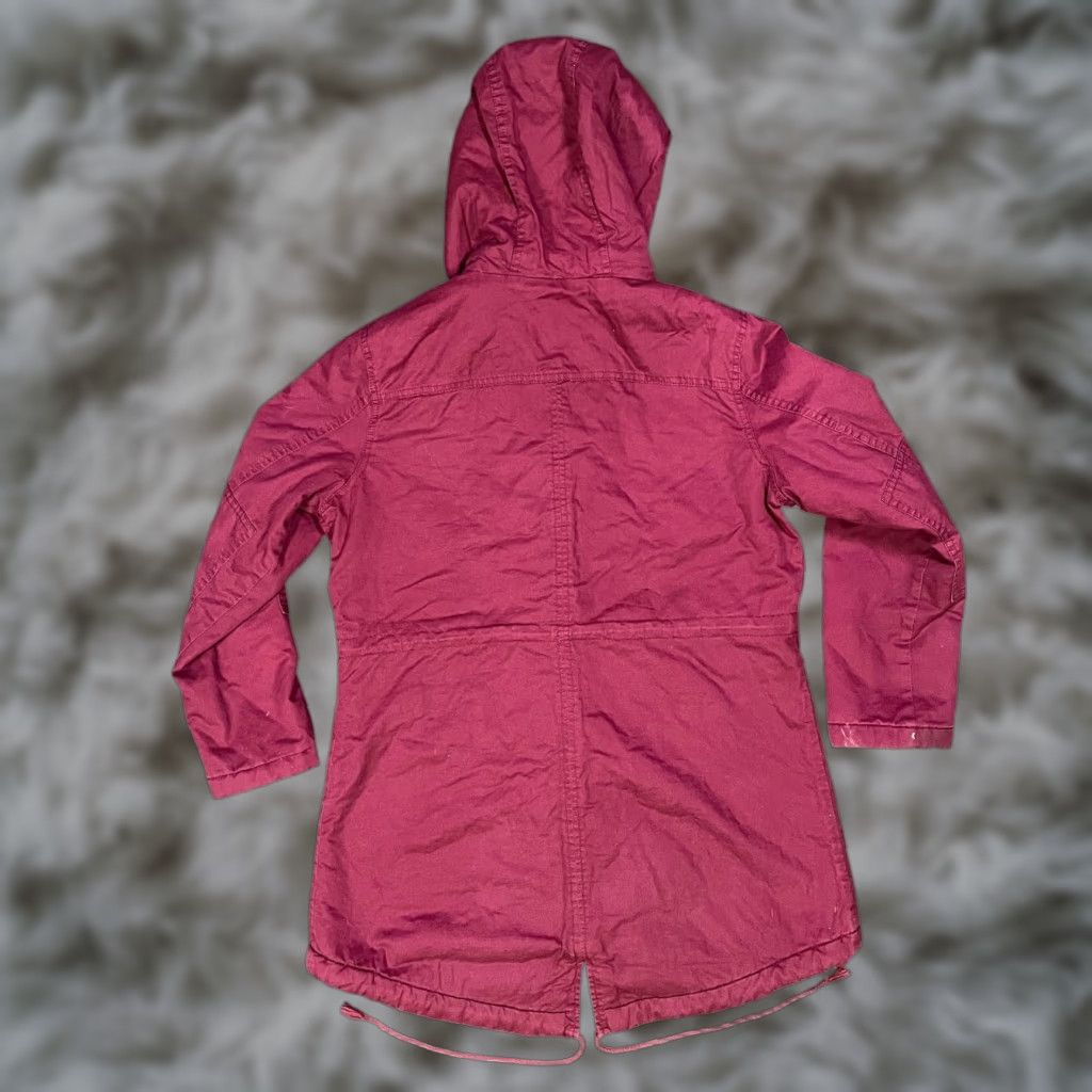 Gap GAP Hooded Red Parka Jacket Medium Petite Sherpa Fleece Lined User: GAP Hooded Red Parka Jacket Medium Petite Sherpa Fleece Lined Size M / US 6-8 / IT 42-44 - 1 Thumbnail