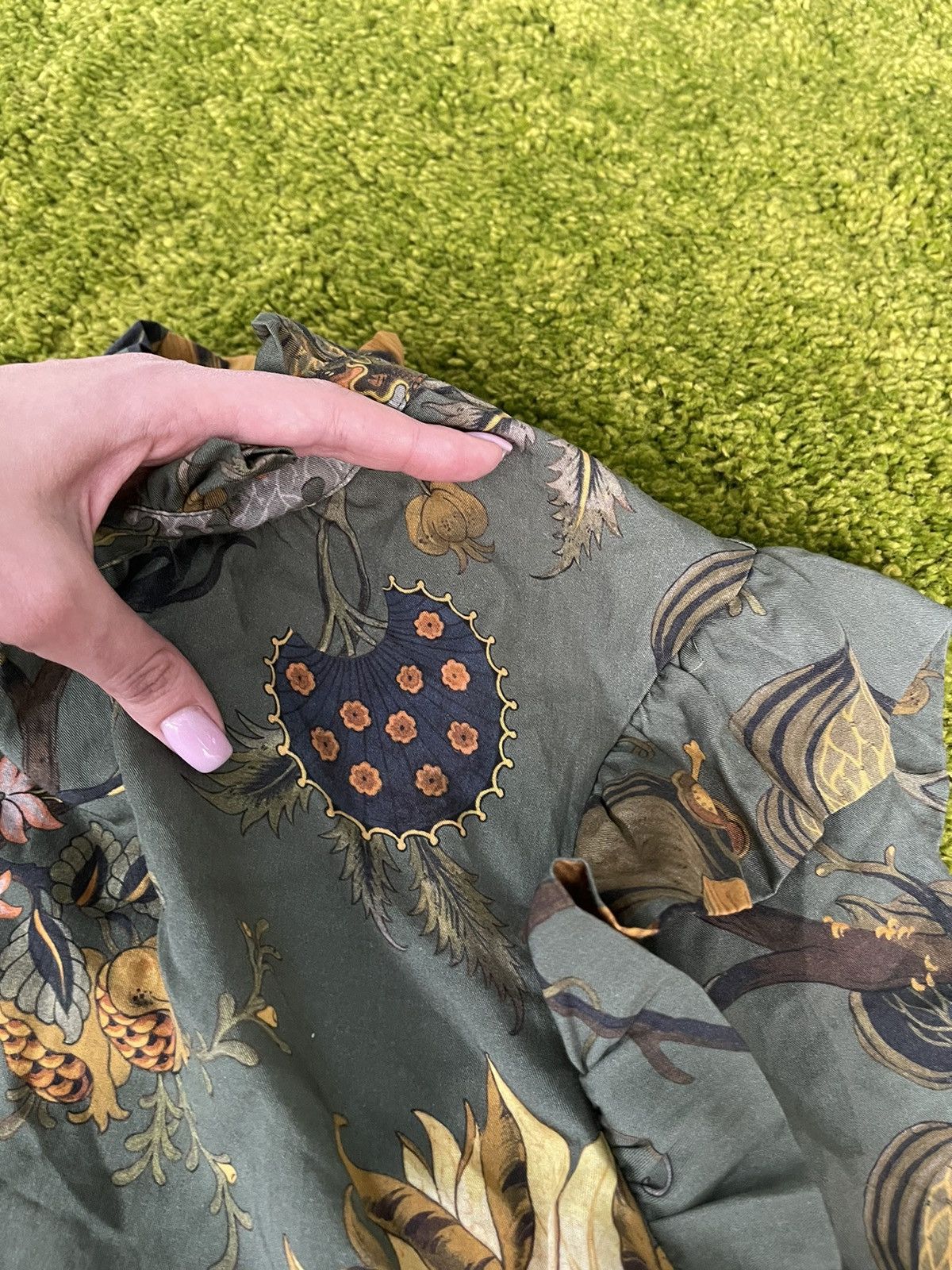 Barbour × Designer Barbour mabley top floral pattern blouse Size S / US 4 / IT 40 - 6 Thumbnail