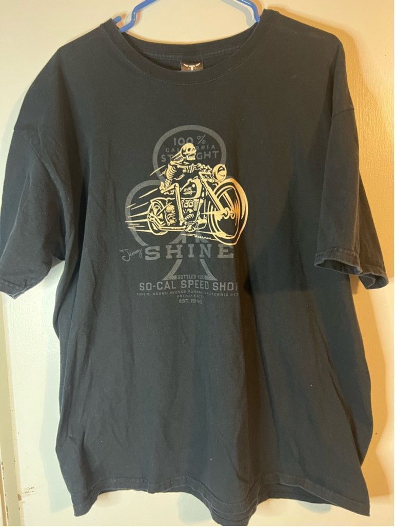 Hanes Vintage Jimmy Shine Skeleton Xl Tshirt Size US XL / EU 56 / 4 - 1 Thumbnail
