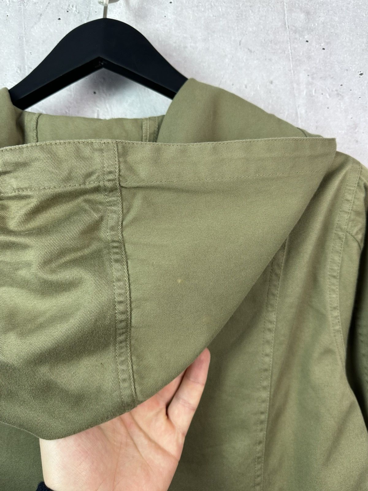Orvis Vintage Orvis Khaki Cotton Patch Pocket Light Hooded Jacket Size US M / EU 48-50 / 2 - 12 Thumbnail