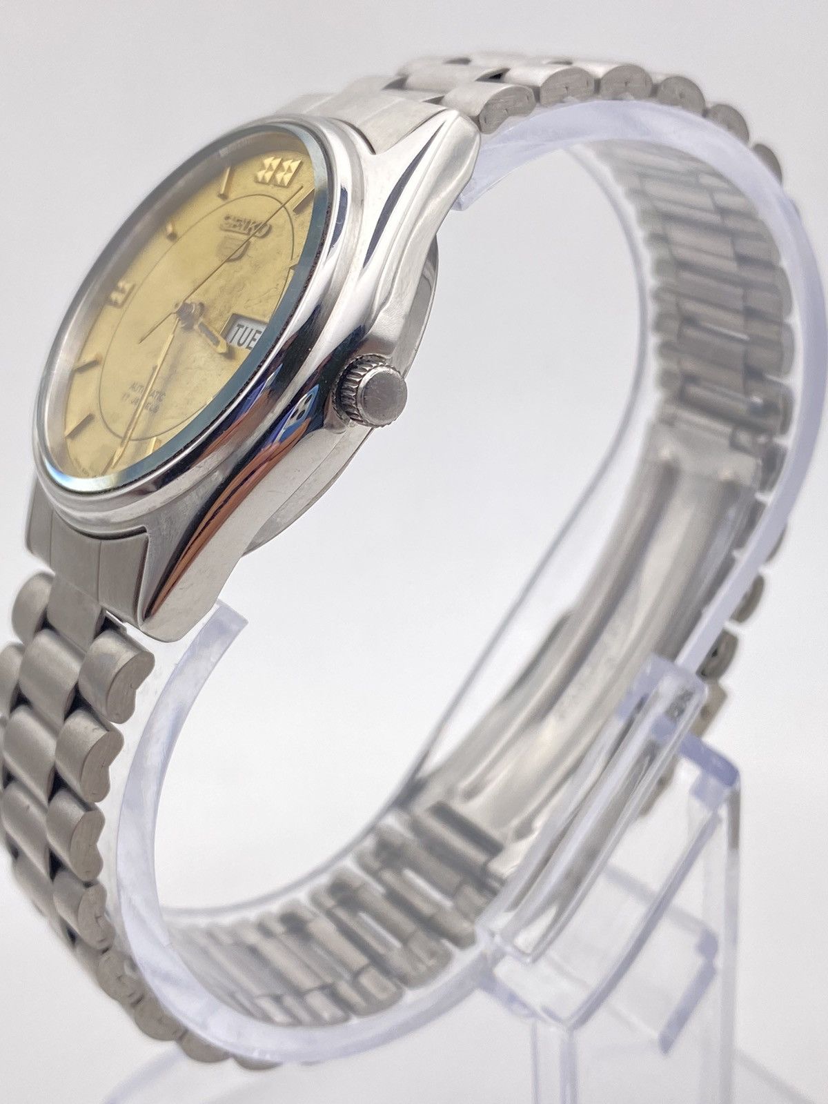 Seiko Vintage Seiko 5 Automatic 6309 Men’s Wristwatach Size 34 - 4 Thumbnail