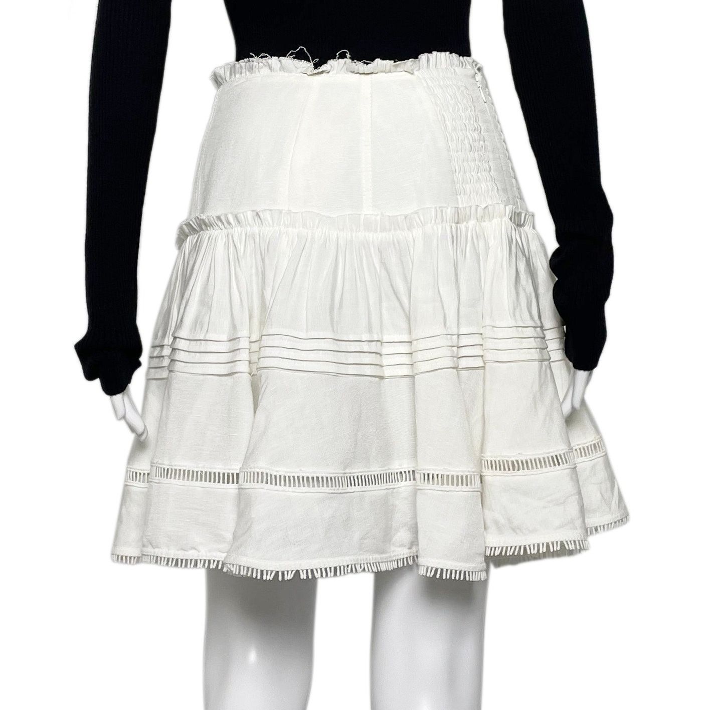 Aje White Skirt Size 28" / US 6 / IT 42 - 3 Thumbnail