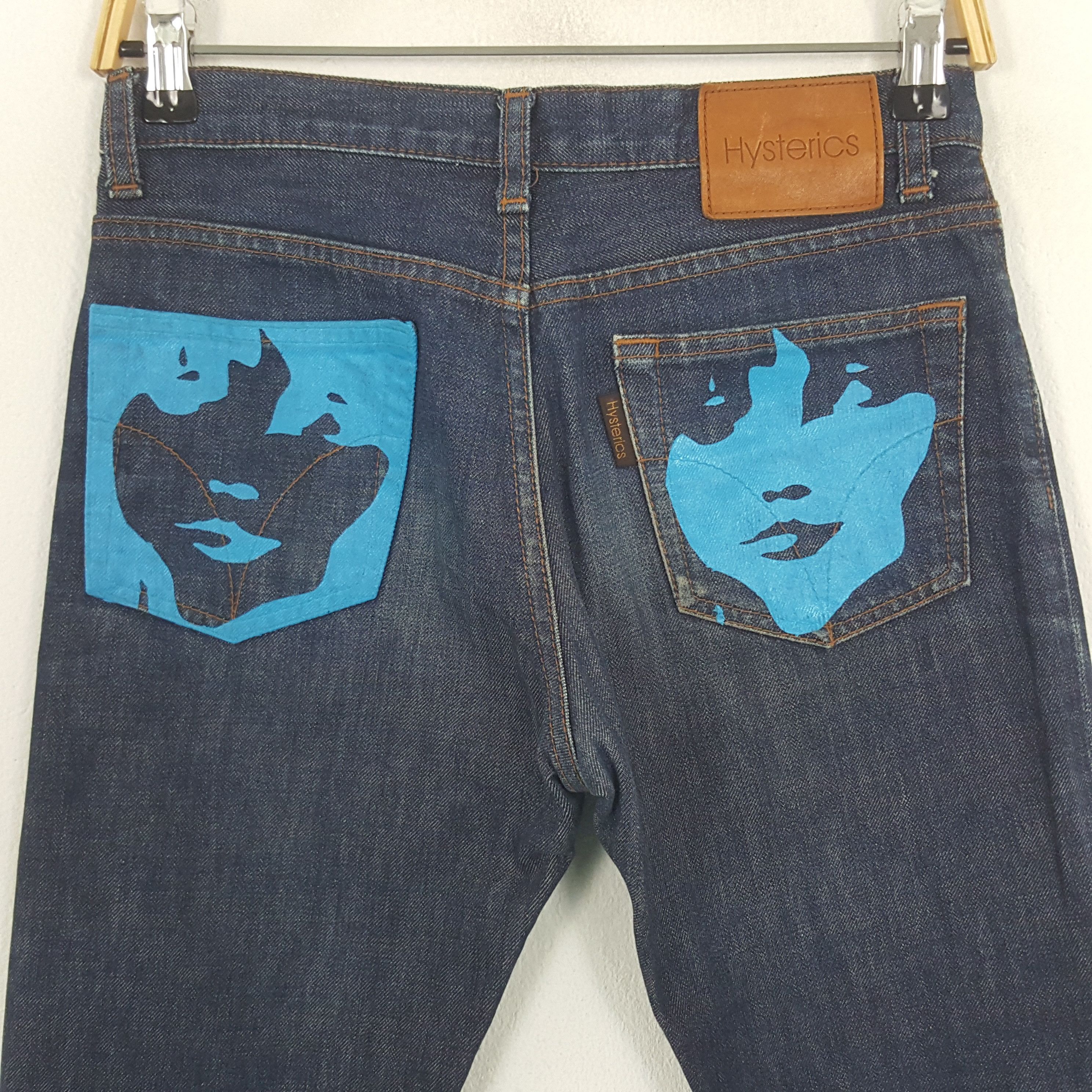 Hysteric Glamour × Japanese Brand × Vintage Vintage Hysteric Glamour Japan Custom Logo Jeans Size US 28 / EU 44 - 2 Thumbnail
