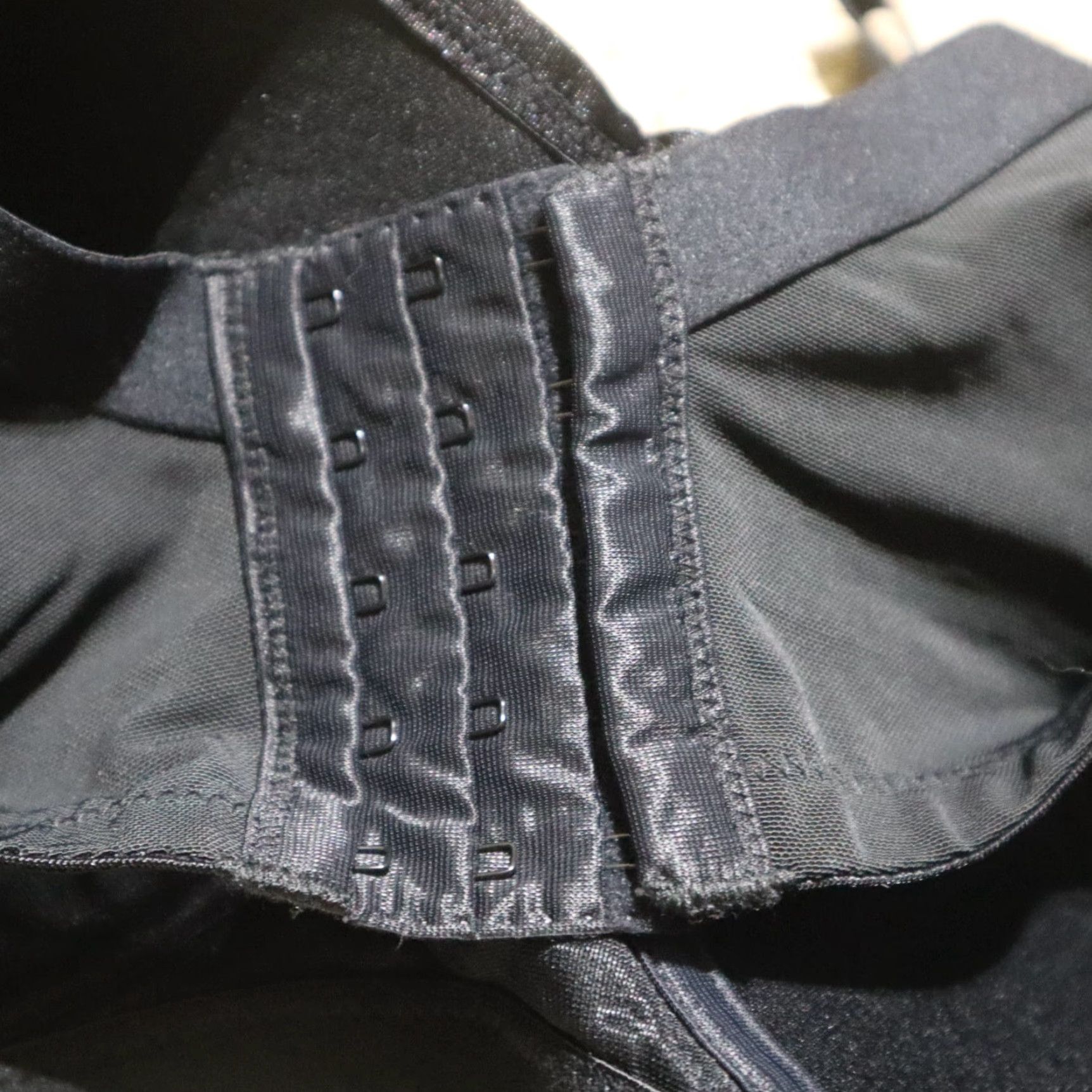 Vintage Catherines Bra Black DD Padded Underwire Lace 46DD Plus Size Wide Strap Vintage No (adjusted) Size ONE SIZE - 4 Thumbnail