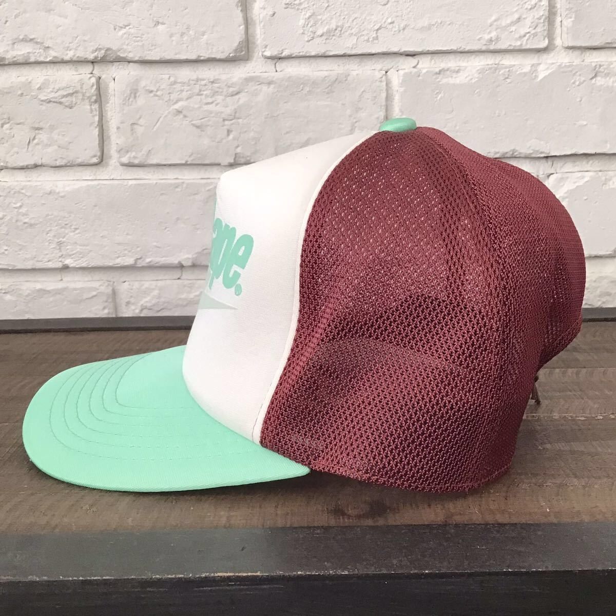 🔥Sendai color🔥 BAPE STA logo tracker hat cap a bathing ape