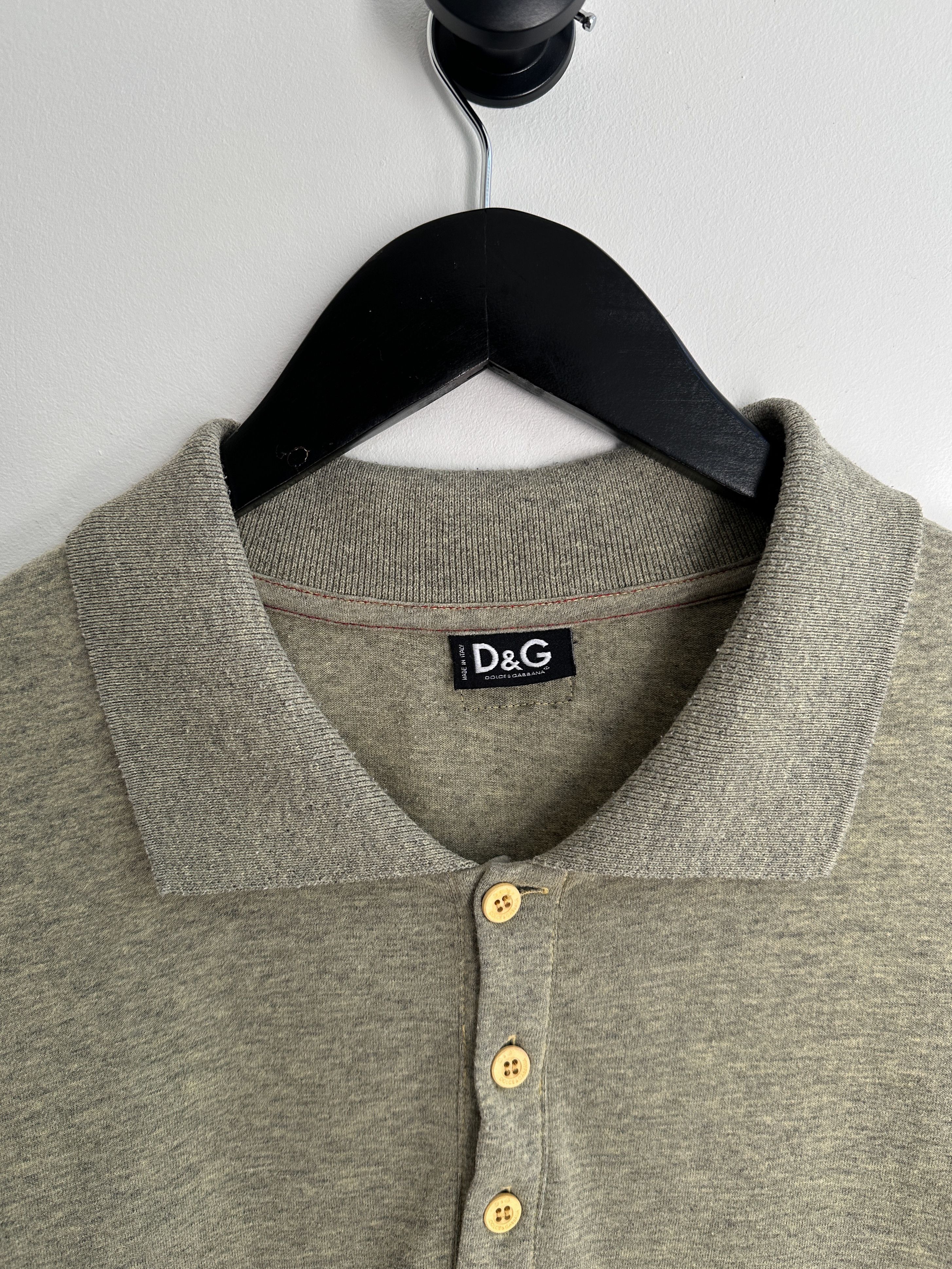 Dolce & Gabbana Vintage Dolce & Gabbana D&G Longsleeve Polo Shirt Size US M / EU 48-50 / 2 - 6 Thumbnail