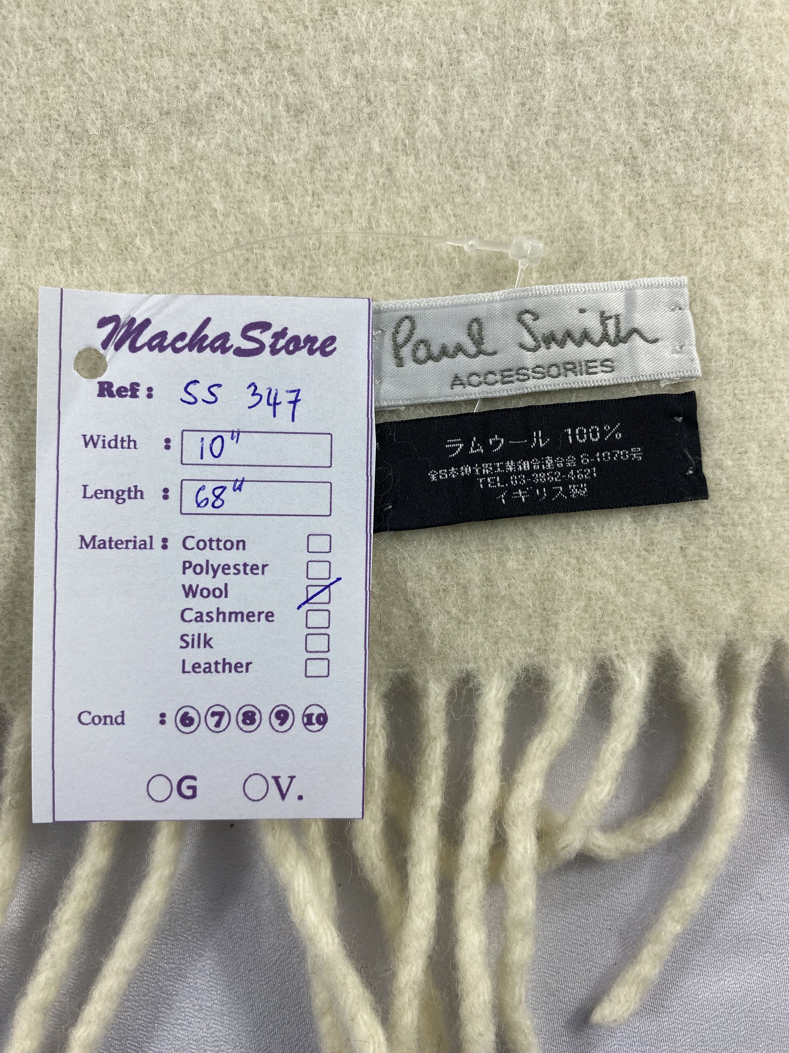 Paul Smith Paul Smith Scarf / Muffler / Neckwear Size ONE SIZE - 4 Thumbnail