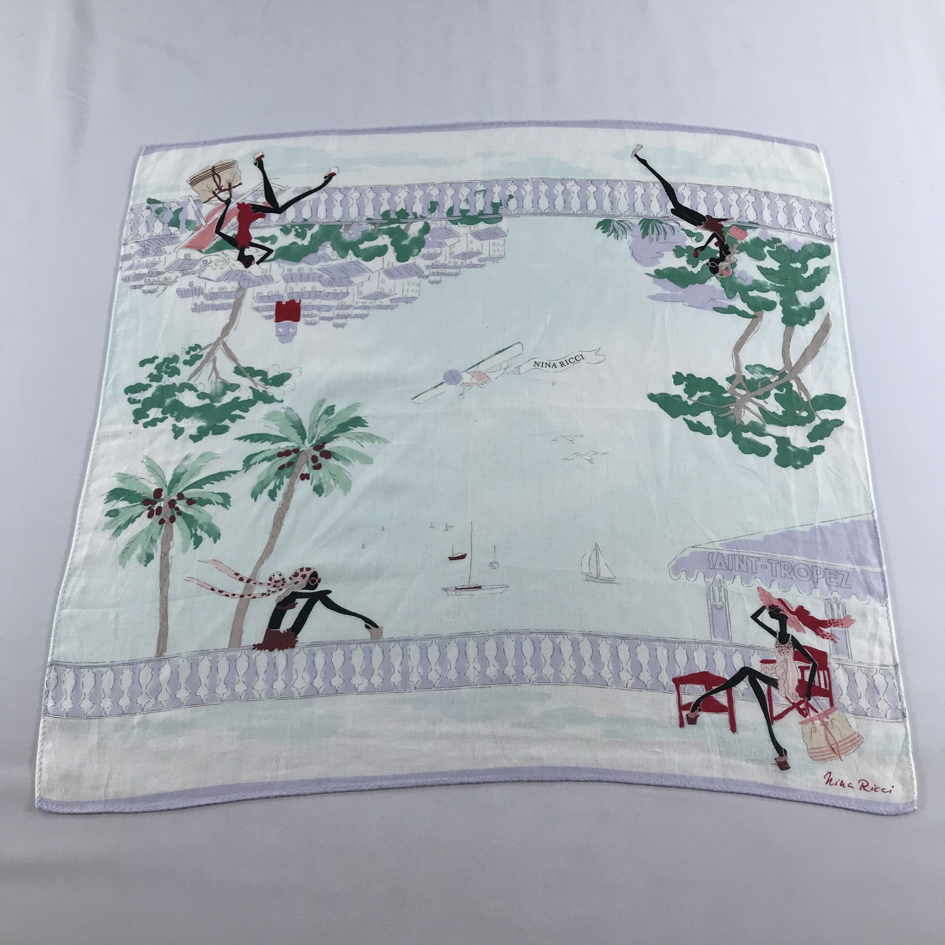 Nina Ricci Nina Ricci Handkerchief Neckerchief Bandana H1001 Size ONE SIZE - 1 Thumbnail