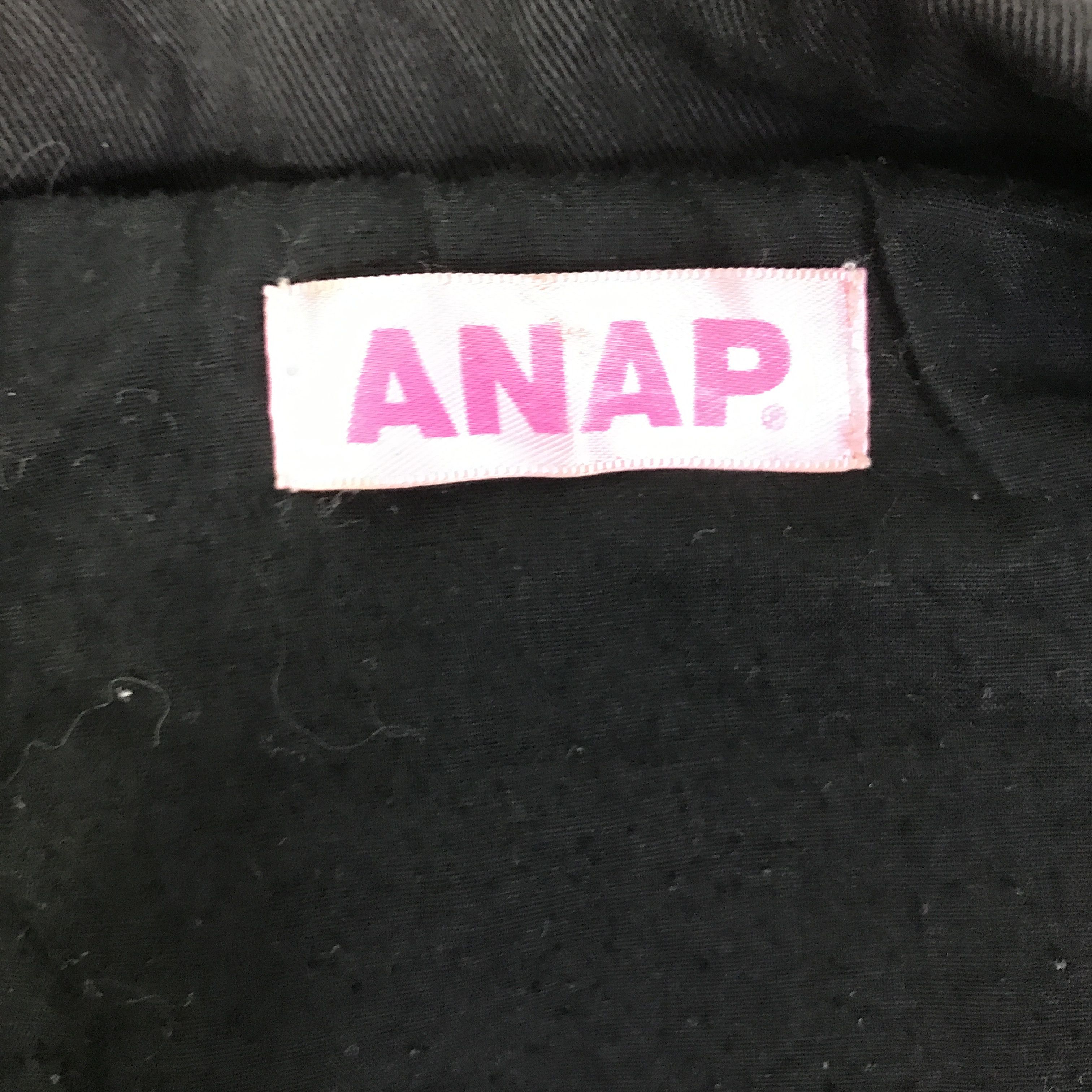 Japanese Brand ANAP BLACK PUNK JACKET K95B7 Size US M / EU 48-50 / 2 - 9 Thumbnail