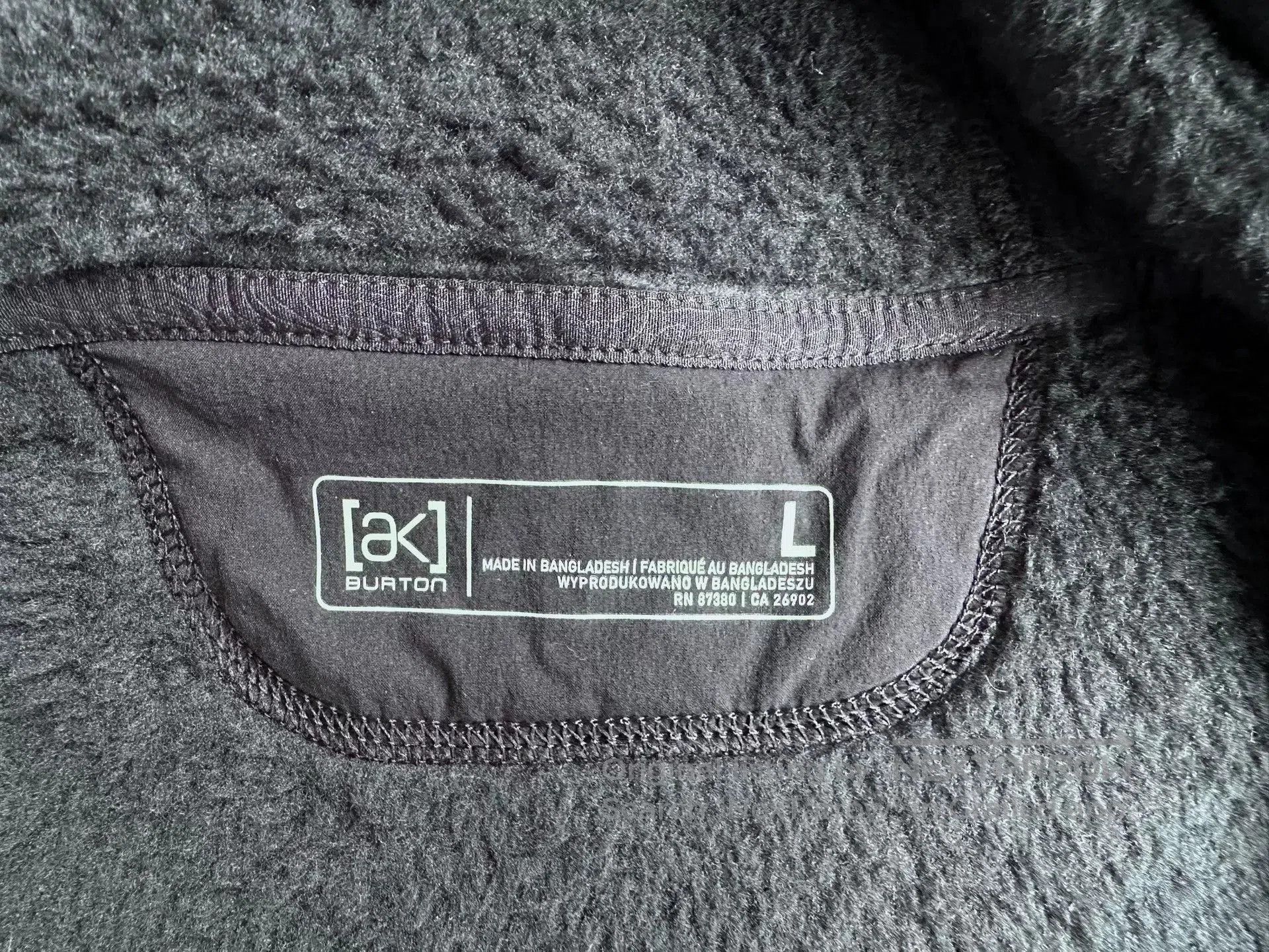 Burton Burton AK Turbine Fleece Hooded Jacket. Size L / US 10 / IT 46 - 6 Thumbnail