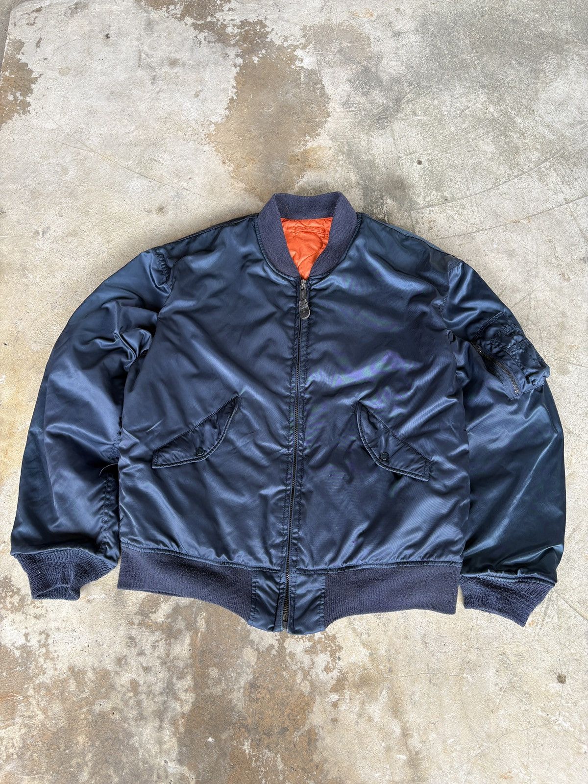 I.N.C × Vintage Vintage Houston Inc Intermediate Bomber Jacket Military Size US XL / EU 56 / 4 - 7 Thumbnail