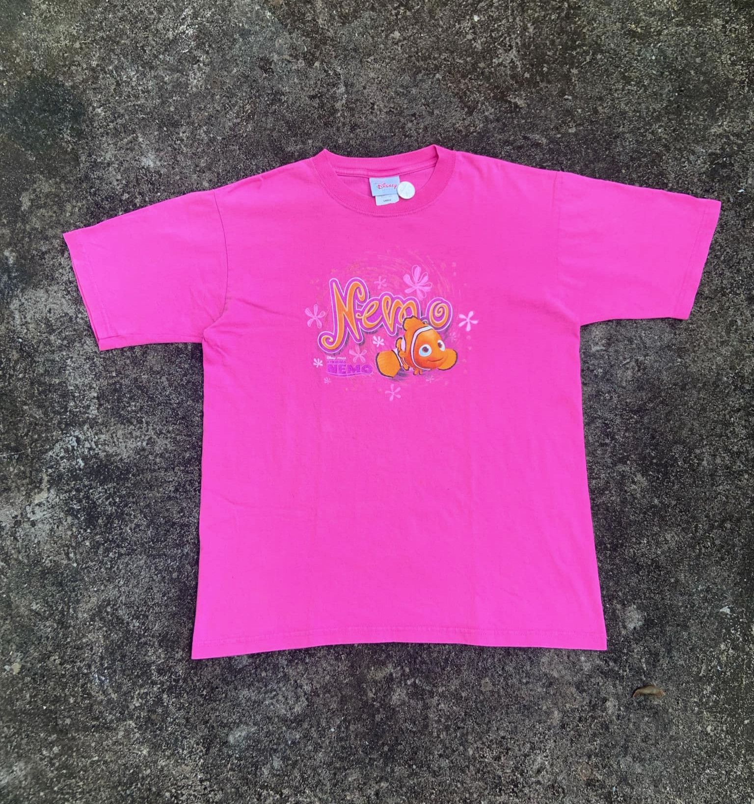 Disney Vintage Disney Nemo Movie Promo Shirt Size L / US 10 / IT 46 - 3 Thumbnail