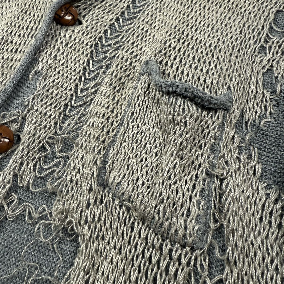 Maison MIHARA YASUHIRO MIHARA YASUHIRO DISTRESSED CARDIGAN Gray Size US M / EU 48-50 / 2 - 4 Thumbnail