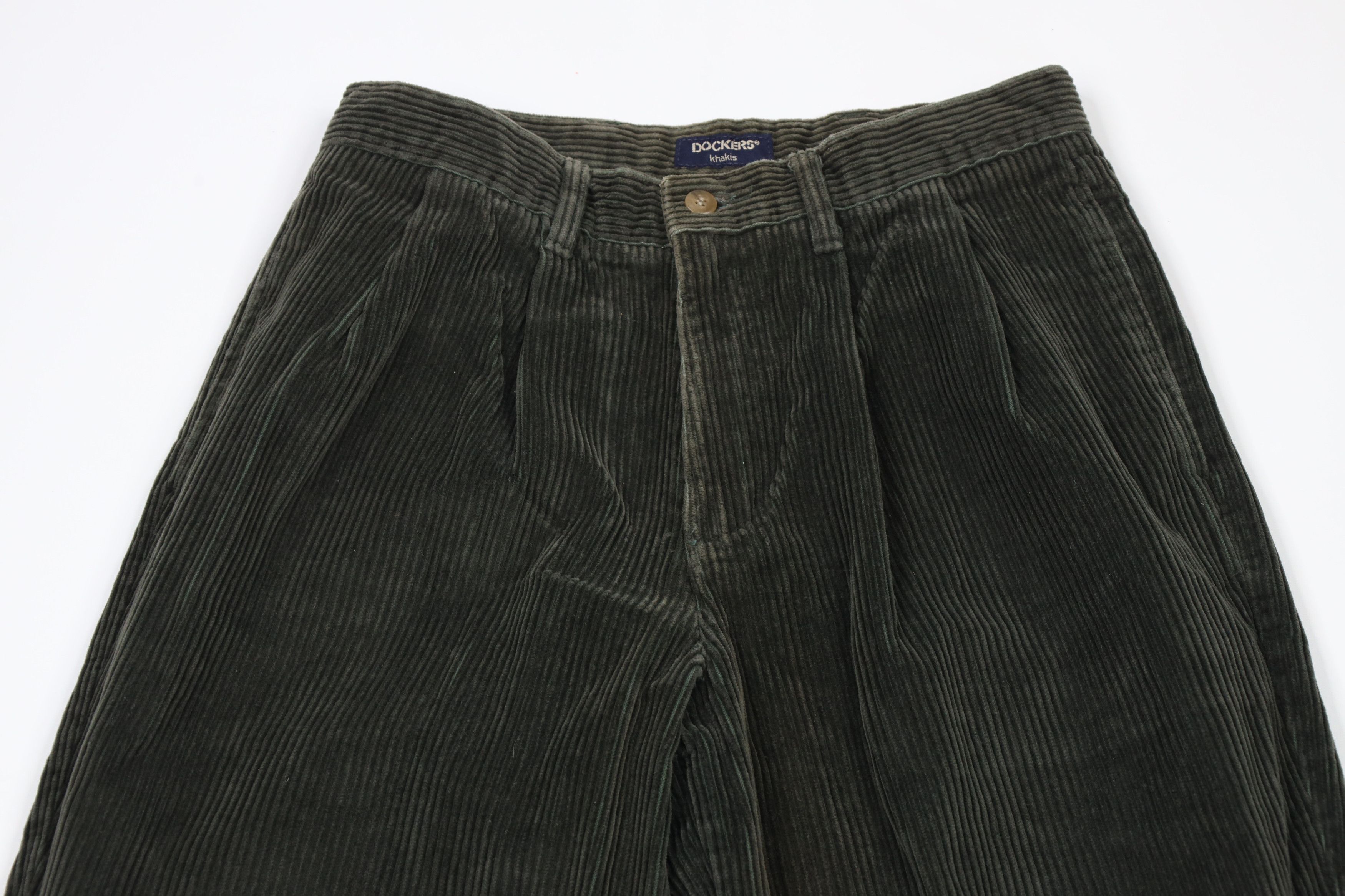 Vintage Vintage 90s Streetwear Heavyweight Corduroy Chino Pants Size US 30 / EU 46 - 2 Thumbnail