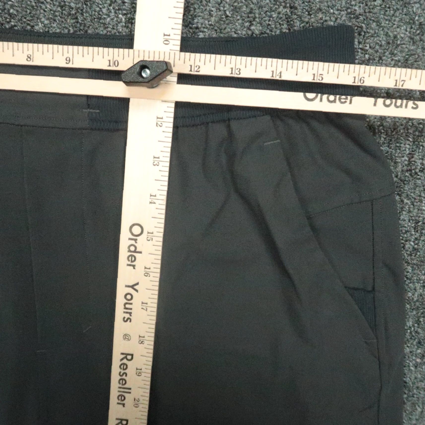 Lululemon Lululemon ABC Jogger Pants Mens Large Gray with Zip Pocket Training Warpstreme, Athletic, Activewear, Tapered, 31in Inseam Size US 33 - 6 Thumbnail