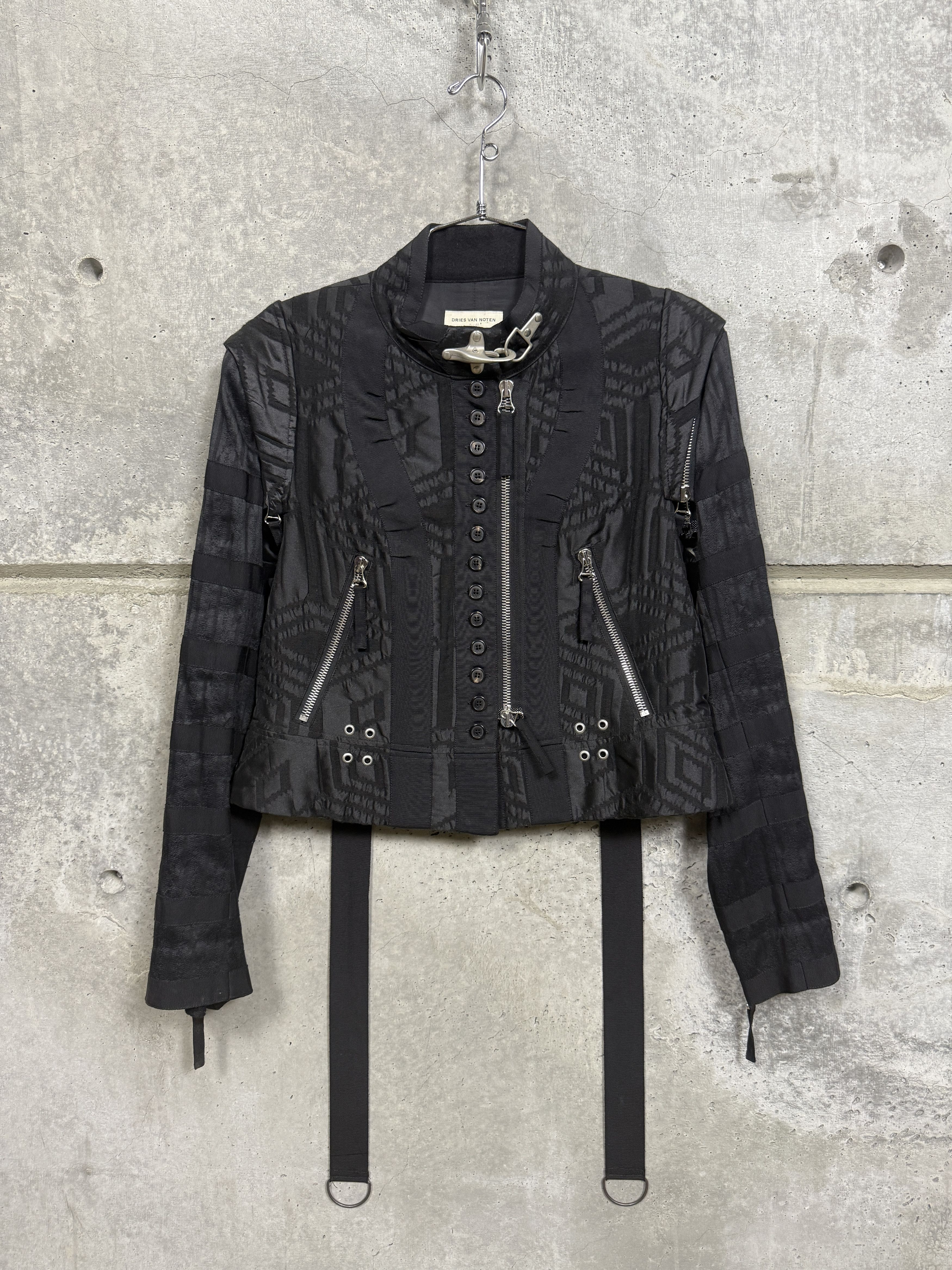 Dries Van Noten Dries Van Noten FW14 Bondage Strap Jacket Size S / US 4 / IT 40 - 1 Thumbnail