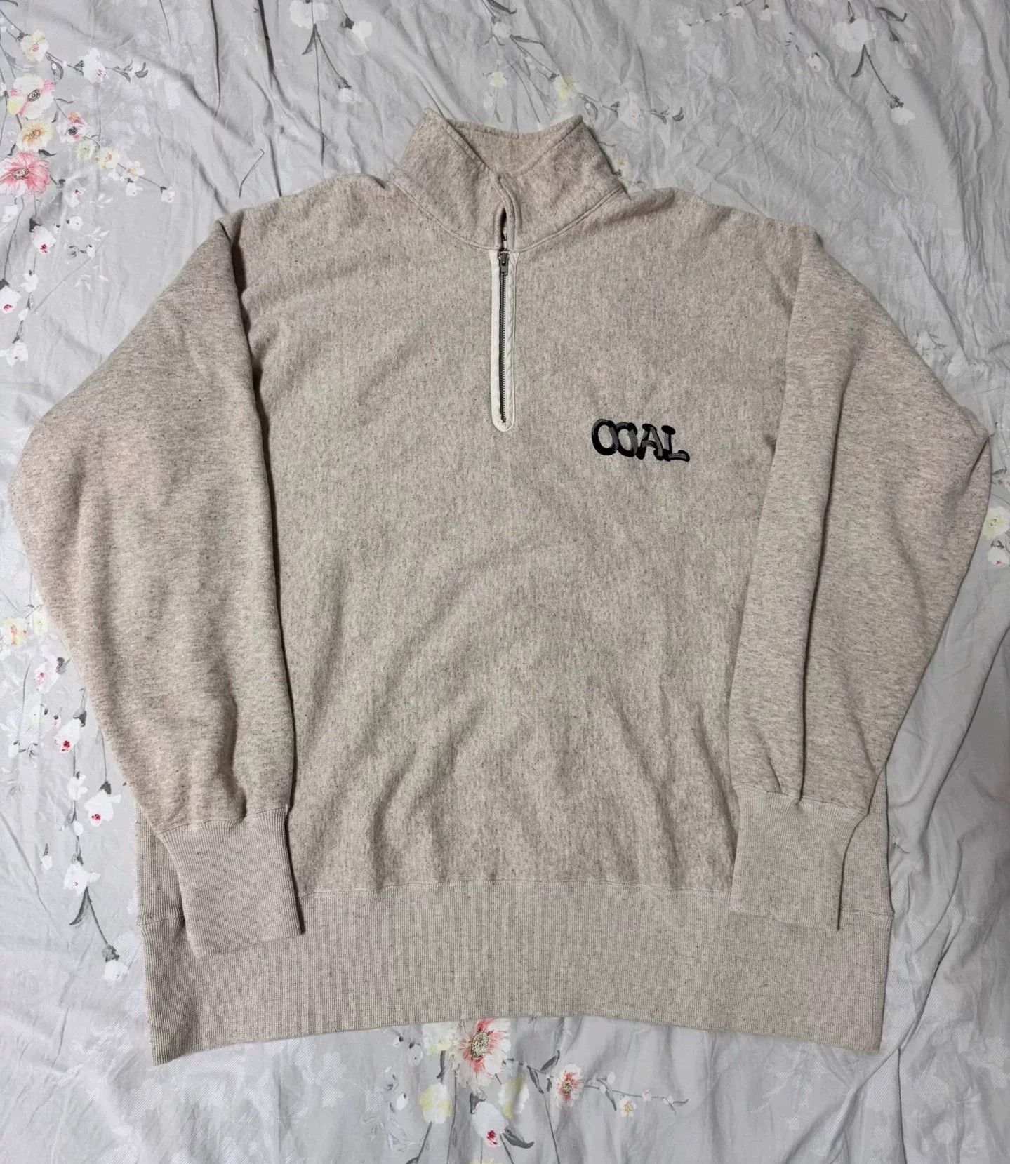 Nanamica nanamica 24ss half-zip high neck hoodie beige M Size US M / EU 48-50 / 2 - 1 Thumbnail