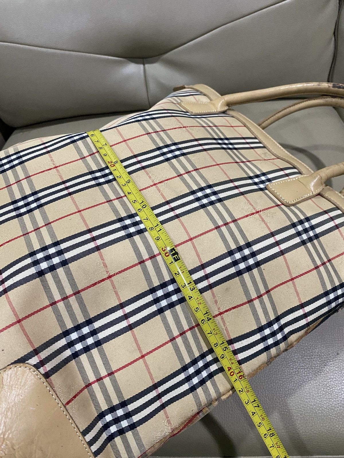 Burberry Authentic Vintage Burberry’s Nova Check Tote Bag Size ONE SIZE - 14 Thumbnail