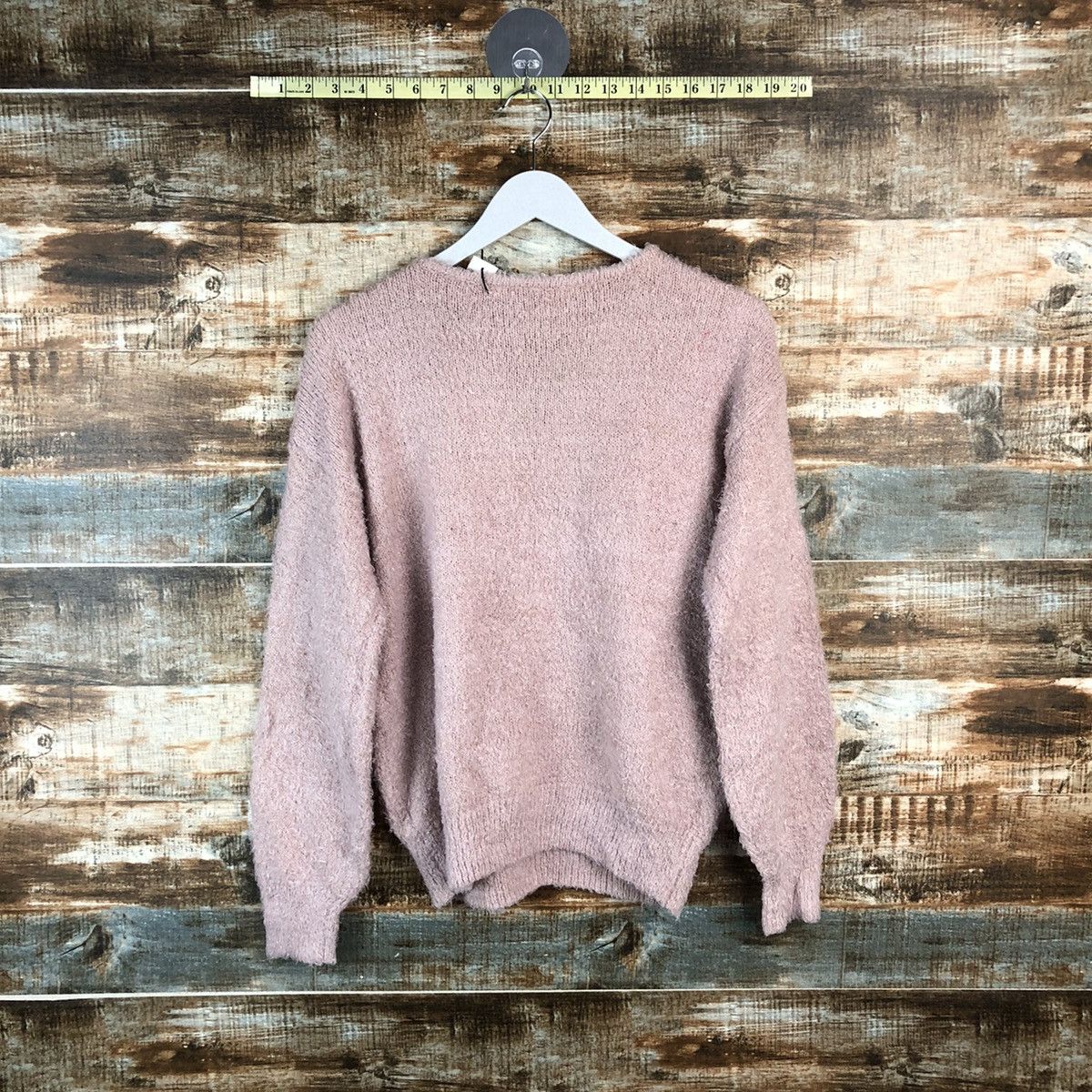 Homespun Knitwear × Japanese Brand DLL Japanese Brand Pink Mohair Knitwear #C418 Size M / US 6-8 / IT 42-44 - 13 Thumbnail