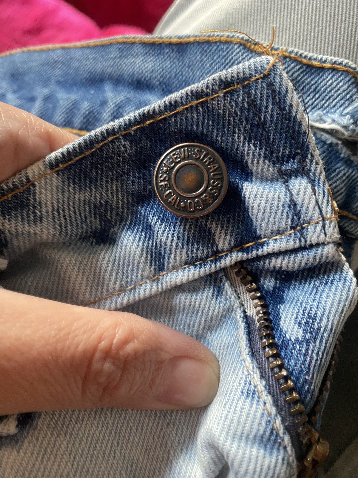 Levi's Vintage Clothing Very rare designer Levis trousers with orange label Size 25" / US 0 / IT 36 - 3 Thumbnail