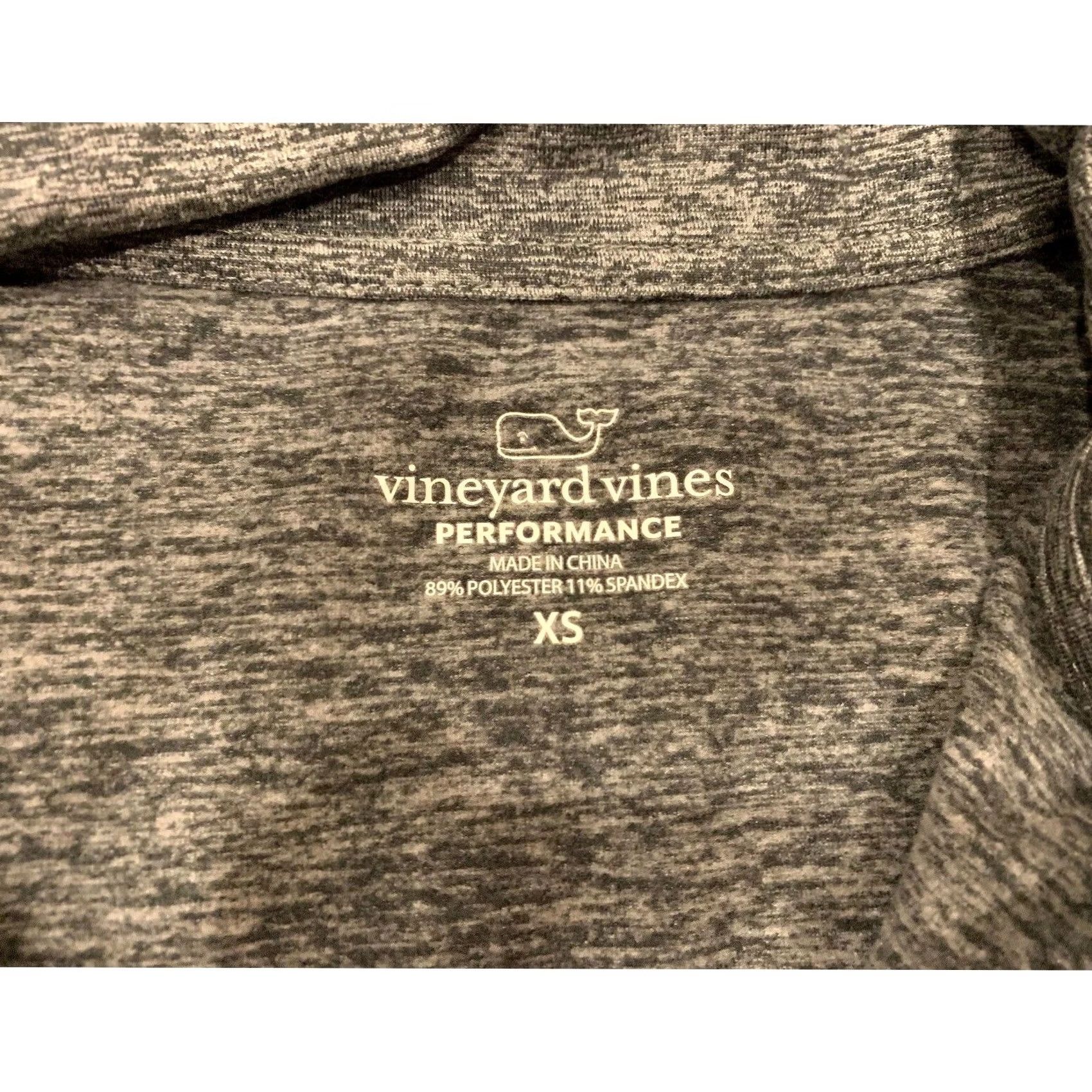 Vineyard Vines Vineyard Vines Women's Gray Full-Zip Performance Pullover Jacket Size Small S Size S / US 4 / IT 40 - 6 Thumbnail