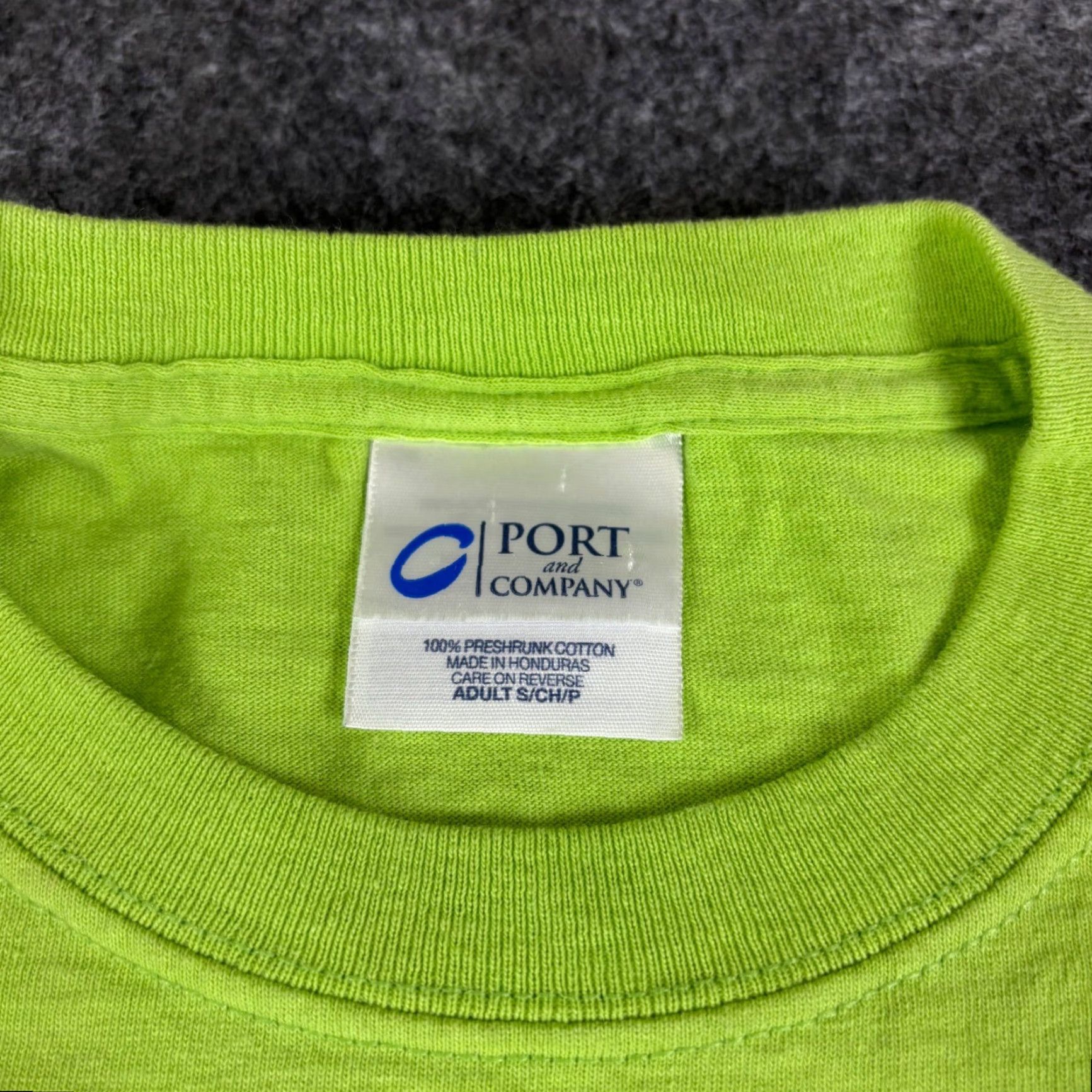 Port & Company Pokemon Port & Company T-Shirt Vintage Retro Pikachu Graphic Print Short Sleeve Lime Green S Mens Girls Unisex Adults Small S Size US S / EU 44-46 / 1 - 5 Thumbnail