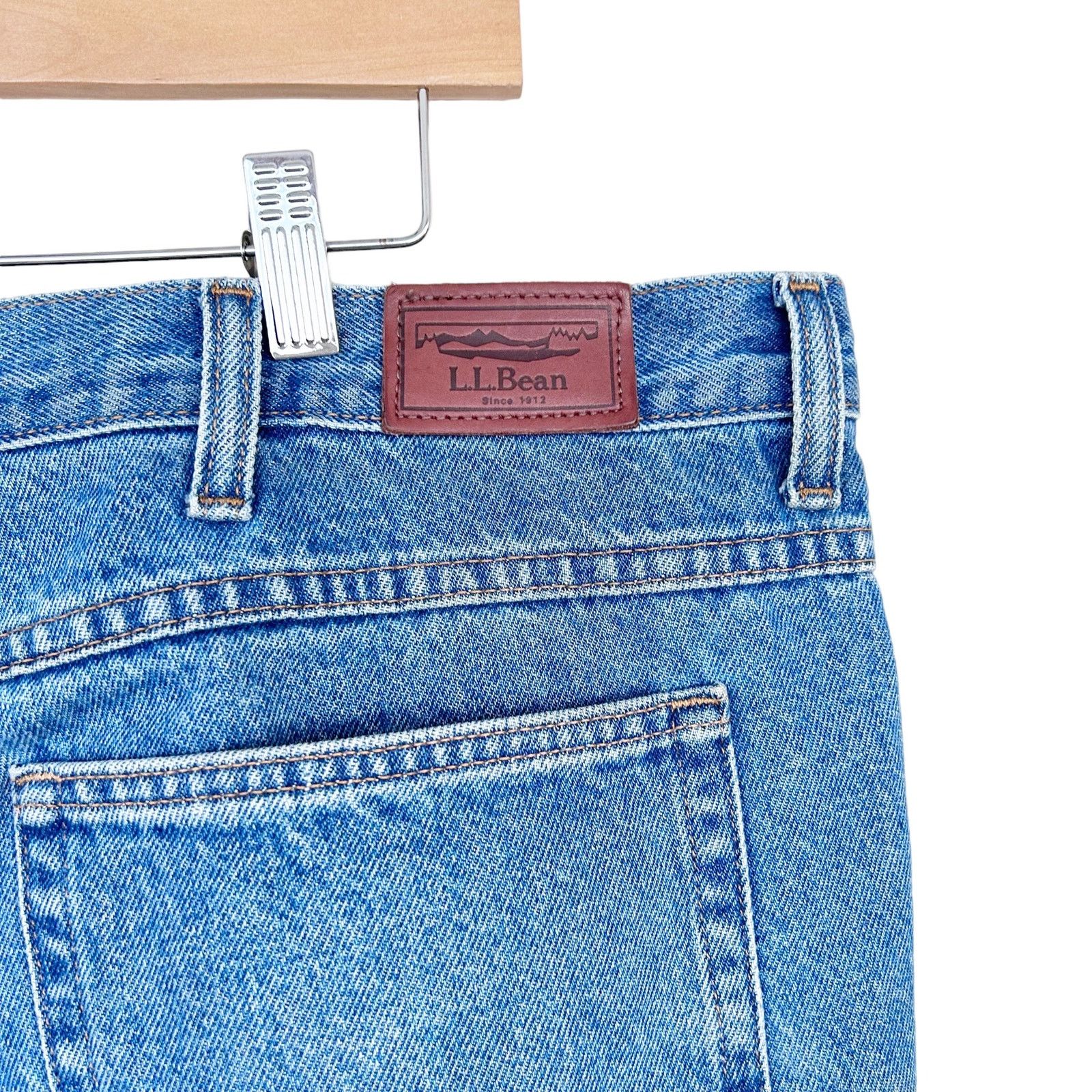 L.L. Bean LL Bean Flannel Lined Jeans Sz 44x29 Size US 44 / EU 60 - 5 Thumbnail