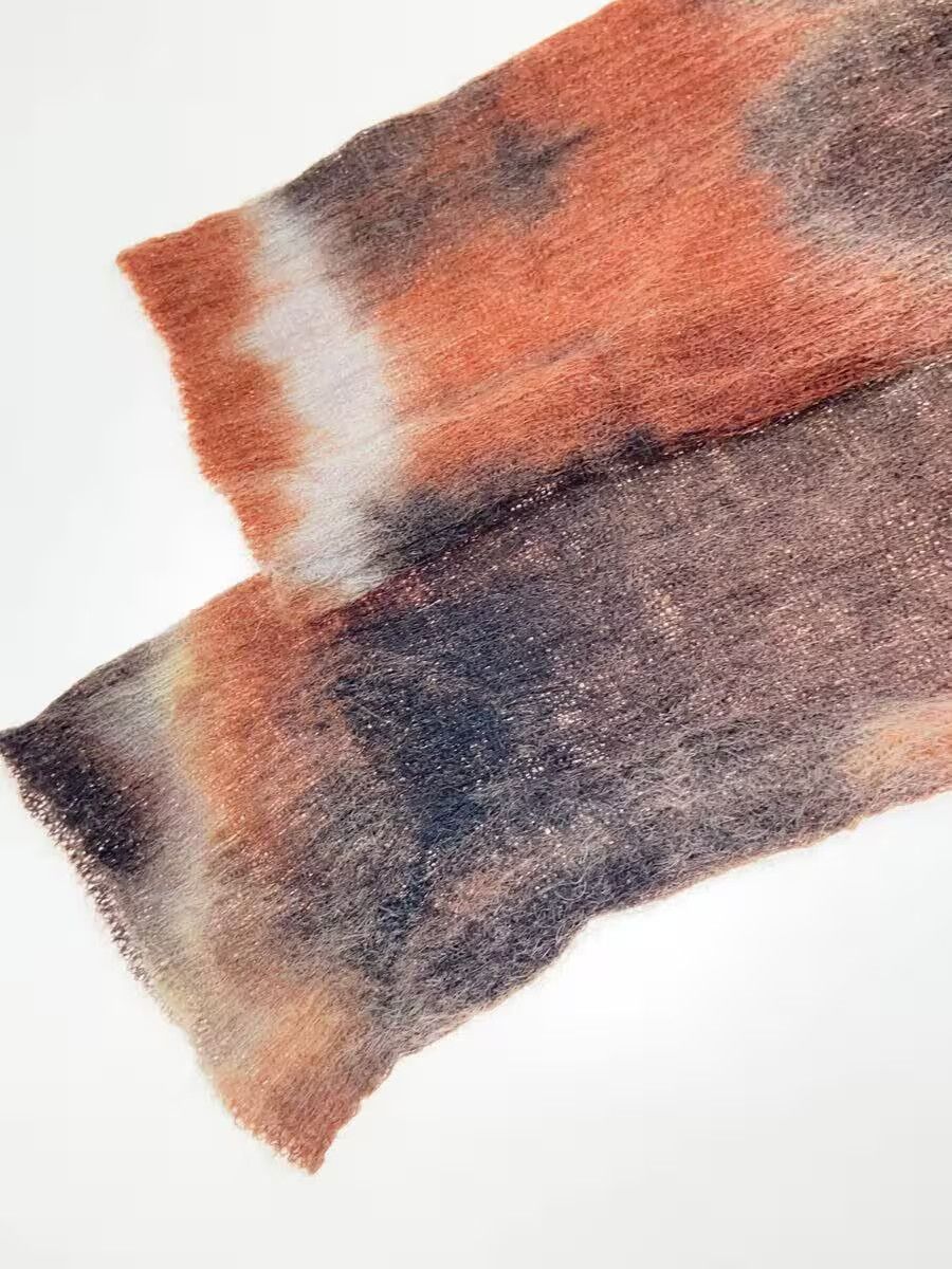 Issey Miyake AW91 Mohair Pattern Knit Sweater Size L / US 10 / IT 46 - 3 Thumbnail