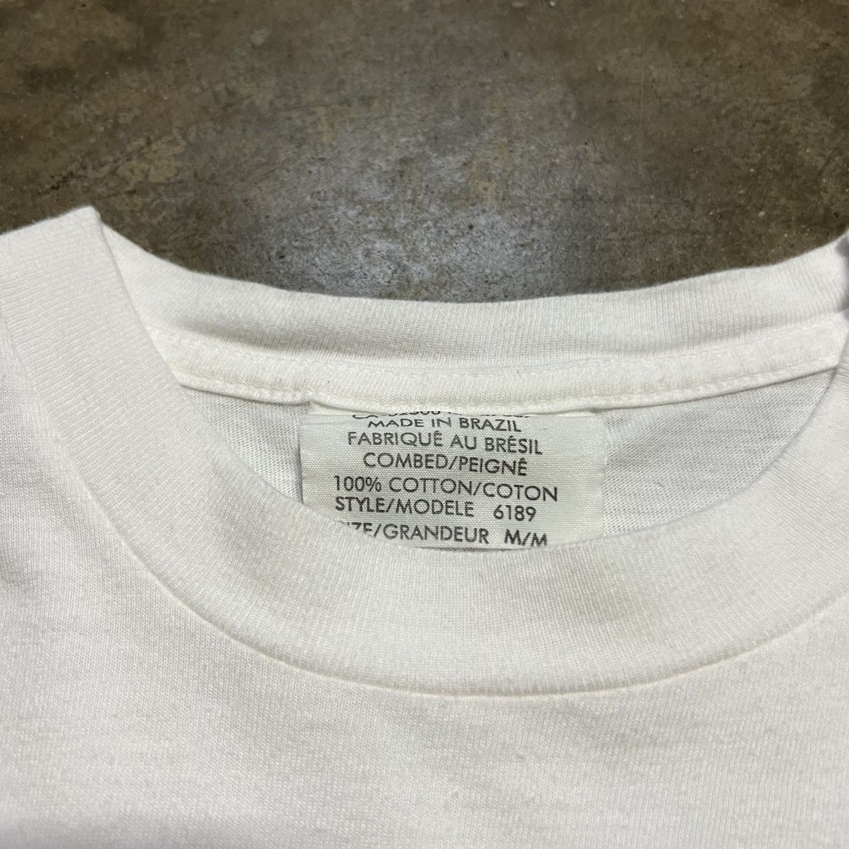 Vintage Vintage Running Graphic Tee Brazil Geometric Marathon 90s Size US M / EU 48-50 / 2 - 8 Thumbnail