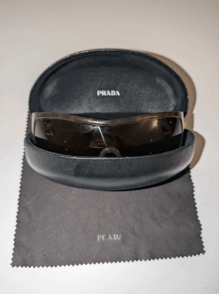 Prada PRADA Sunglasses SPR 04H Sport Red Tab Shield Mask Star Size ONE SIZE - 2 Thumbnail