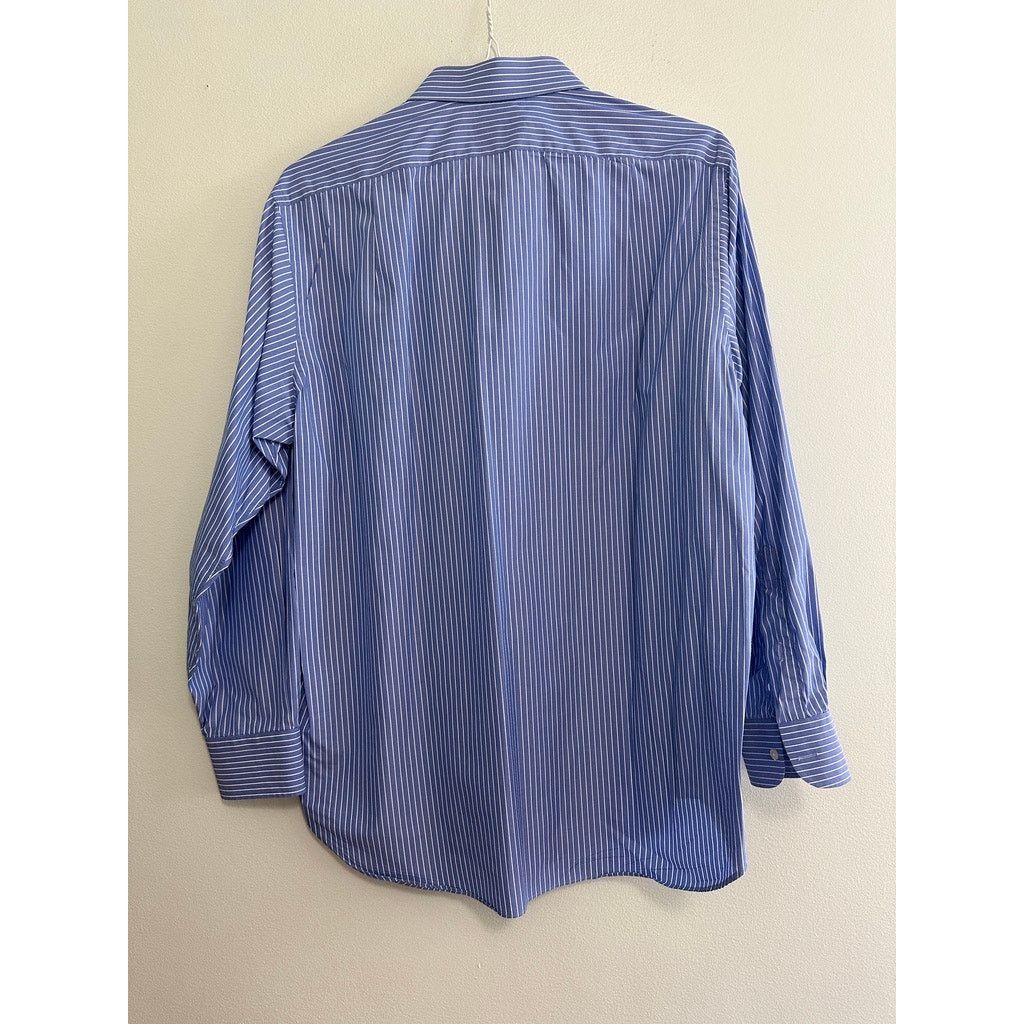 Ascot Chang Ascot Chang blue striped button down size L Size US L / EU 52-54 / 3 - 3 Thumbnail