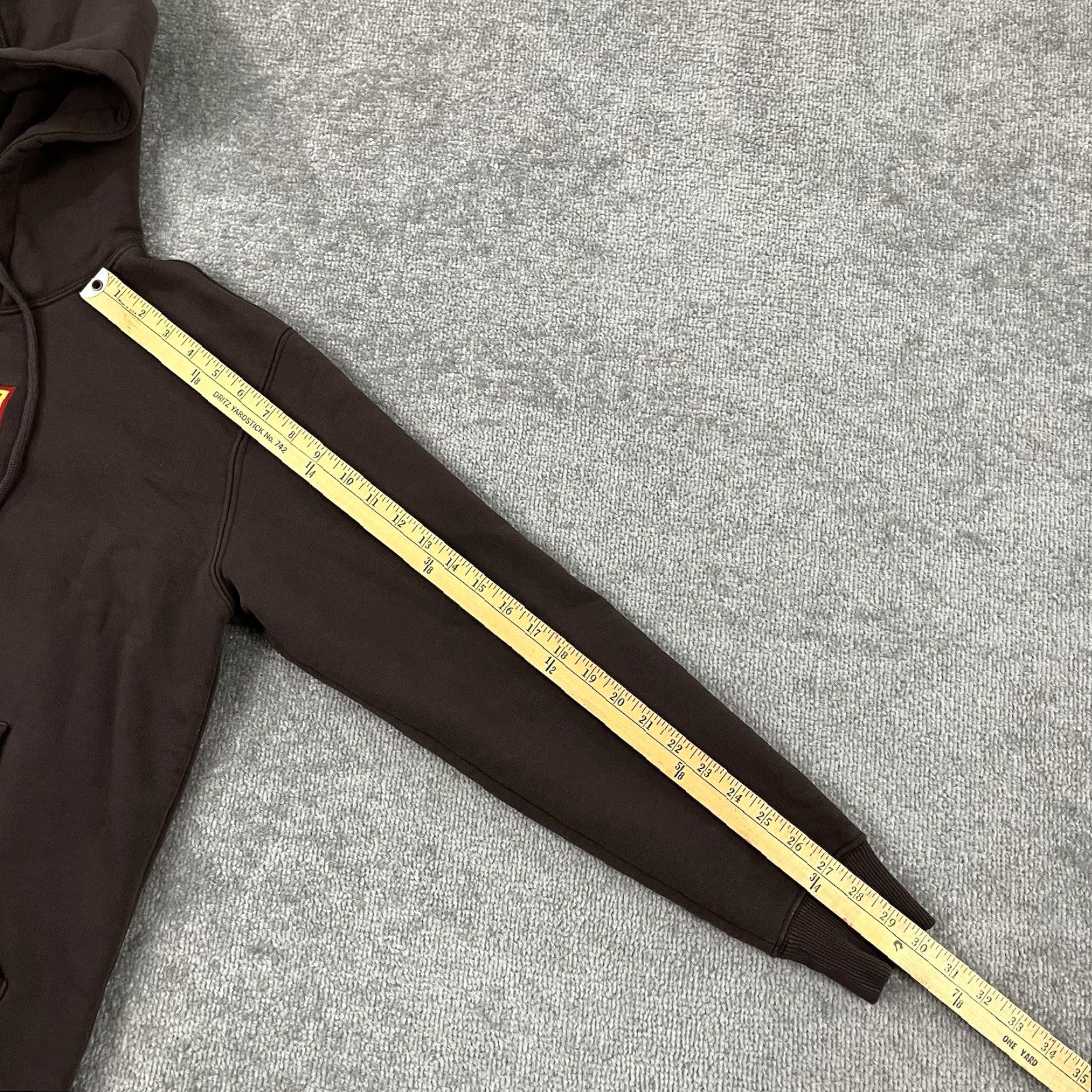 Dickies DICKIES x OBEY Jacket Mens Small Brown Hooded Workwear Embroidered Heavyweight Size US S / EU 44-46 / 1 - 6 Thumbnail