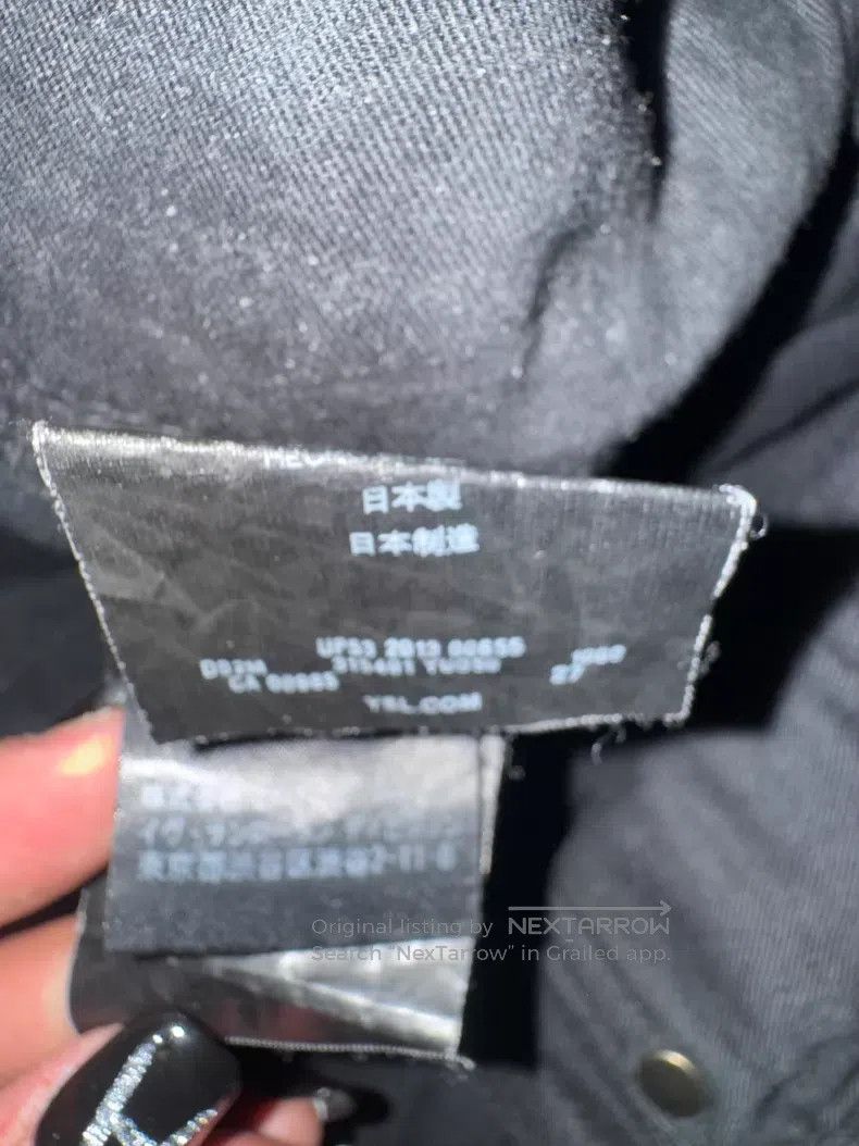 Saint Laurent Paris #REF! Size US 27 - 7 Thumbnail