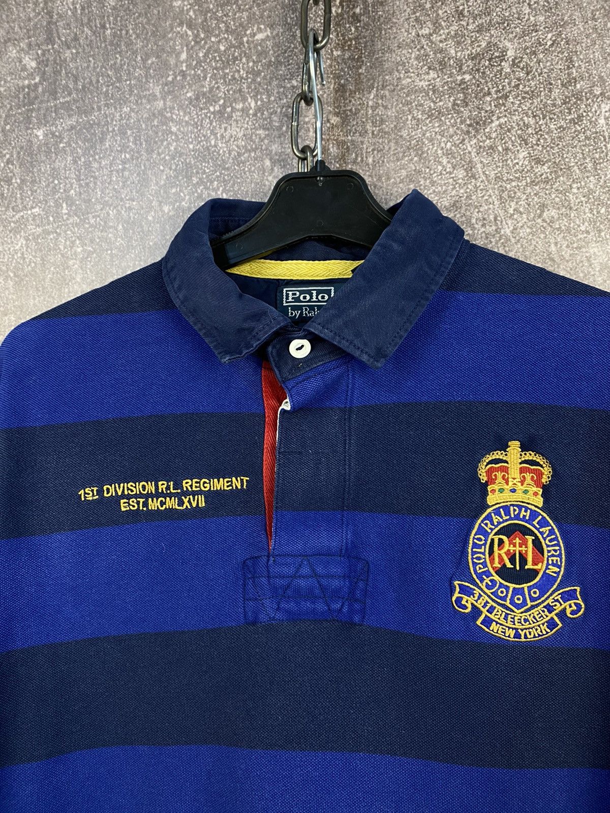 Polo Ralph Lauren Vintage Polo Ralph Lauren polo shirt 90s rare Size US L / EU 52-54 / 3 - 3 Thumbnail