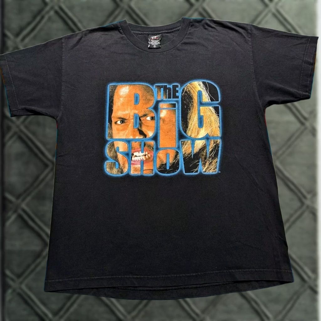 Vintage VINTAGE WWF The Big Show Shirt XL Made In USA Wrestling WWE It's Show Time! Size US XL / EU 56 / 4 - 1 Thumbnail