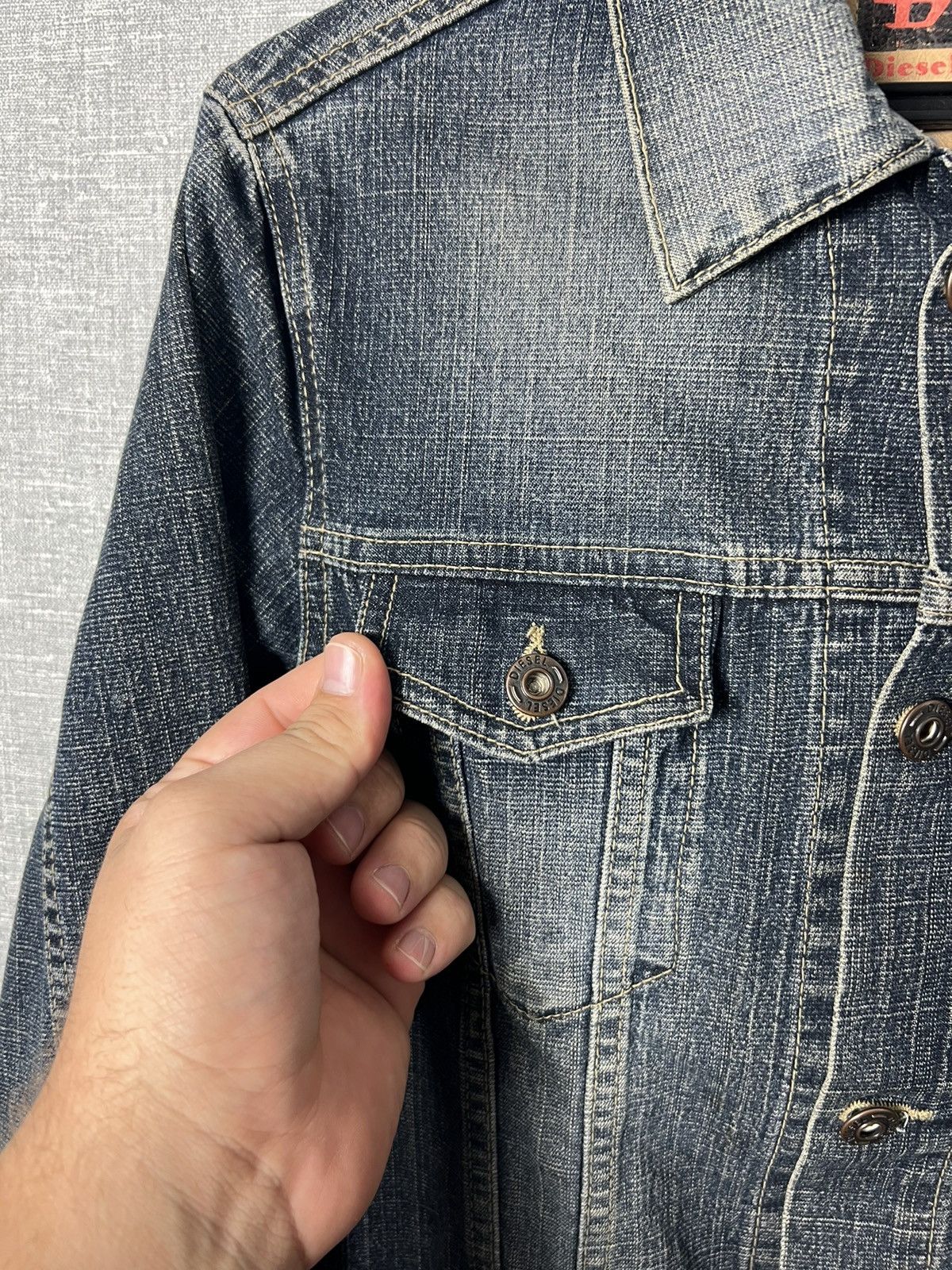 Diesel Rare Vintage Diesel Denim Jacket Women’s Size S Jean Jacket Size S / US 4 / IT 40 - 10 Thumbnail